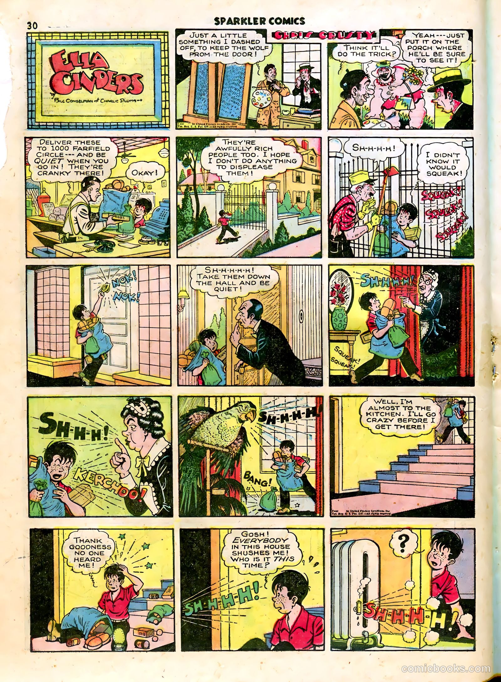 Sparkle Comics #23 (1952) — page 32 of 53