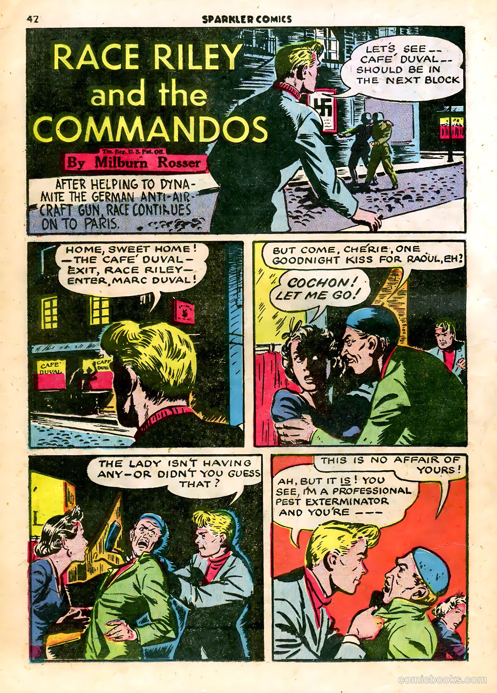 Sparkle Comics #23 (1952) — page 34 of 53
