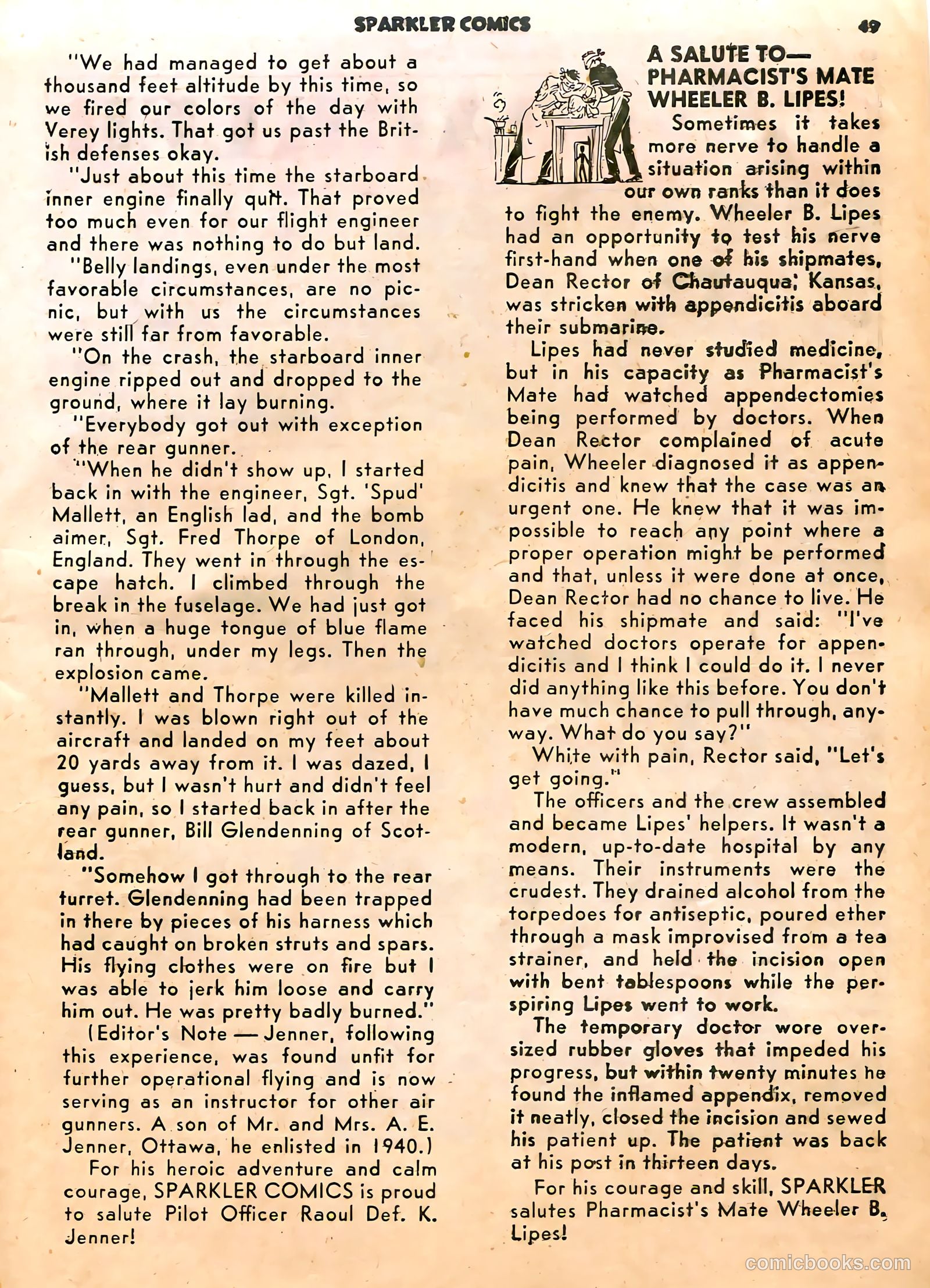 Sparkle Comics #23 (1952) — page 41 of 53