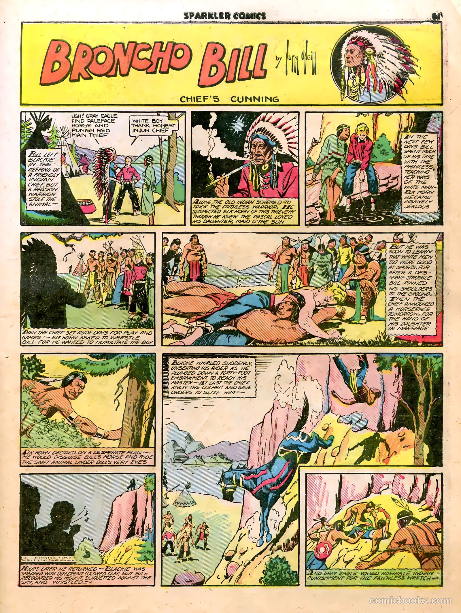 Sparkle Comics #23 (1952) — page 43 of 53
