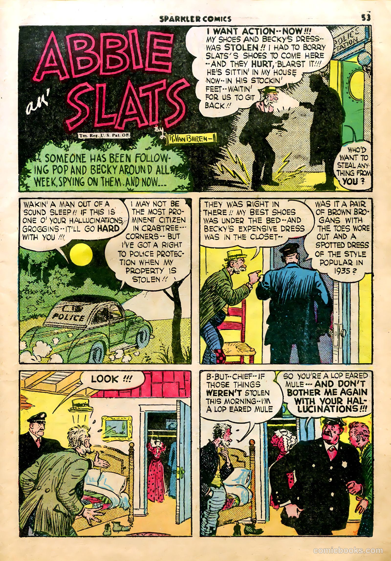 Sparkle Comics #23 (1952) — page 45 of 53