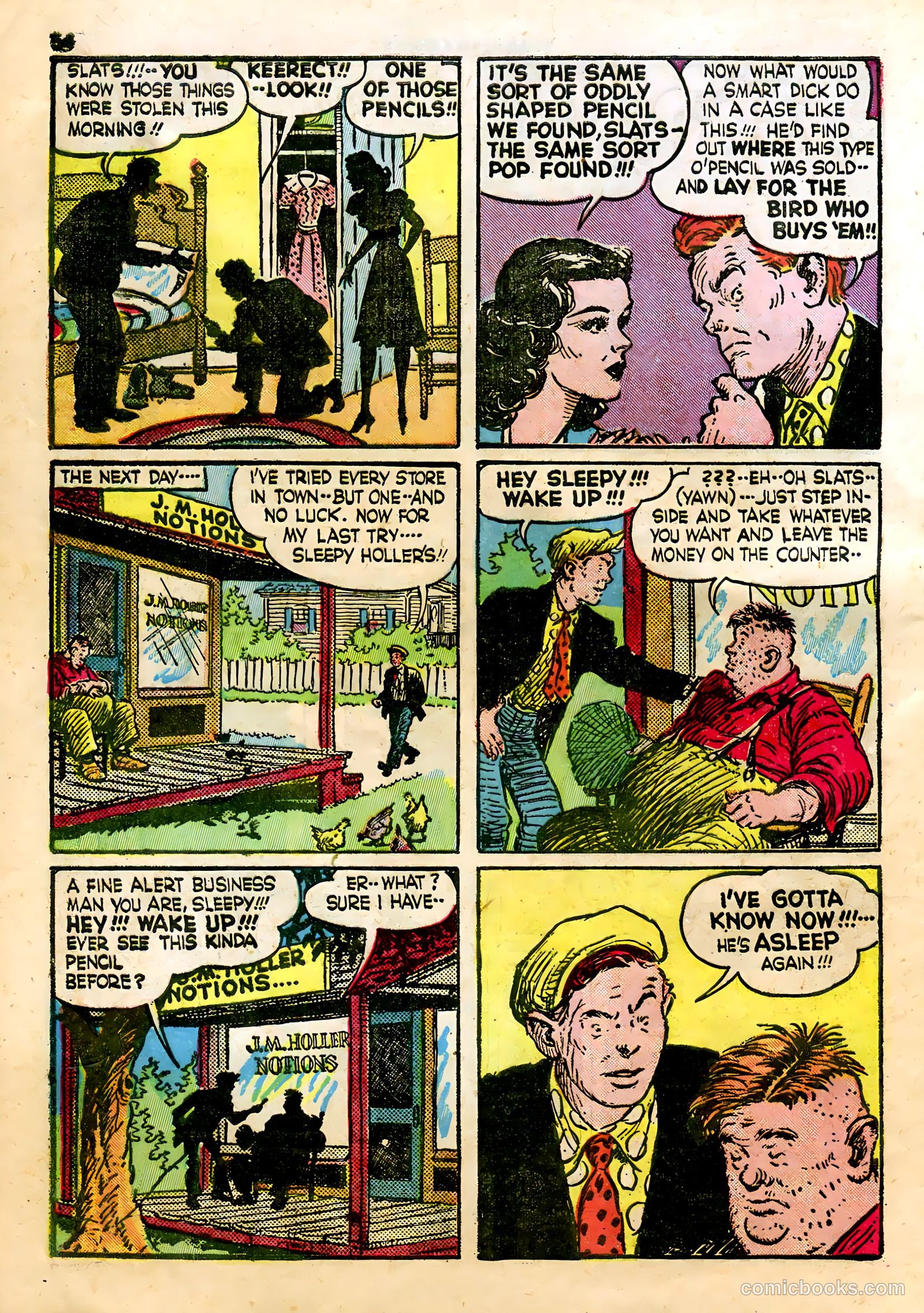Sparkle Comics #23 (1952) — page 46 of 53