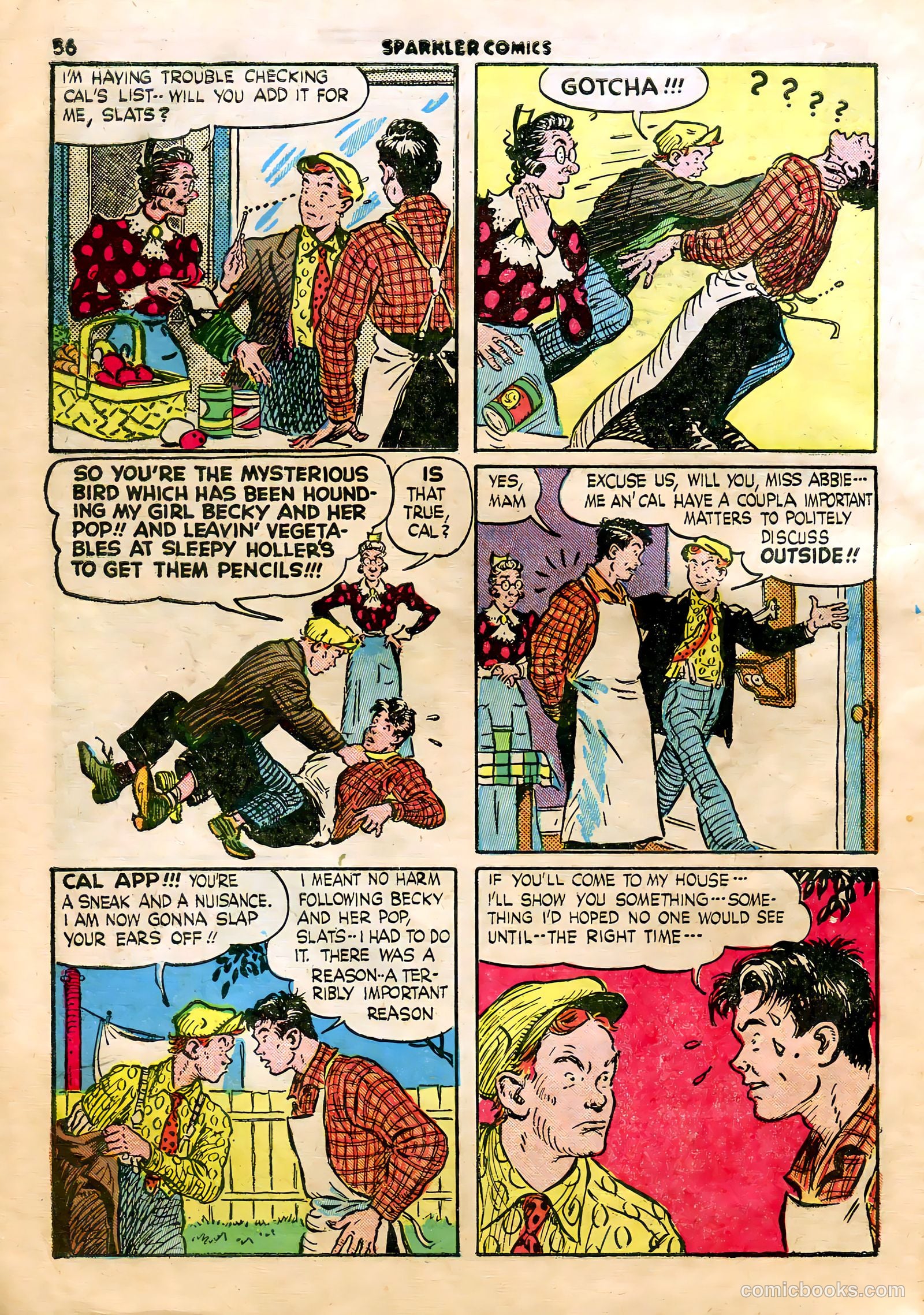 Sparkle Comics #23 (1952) — page 48 of 53