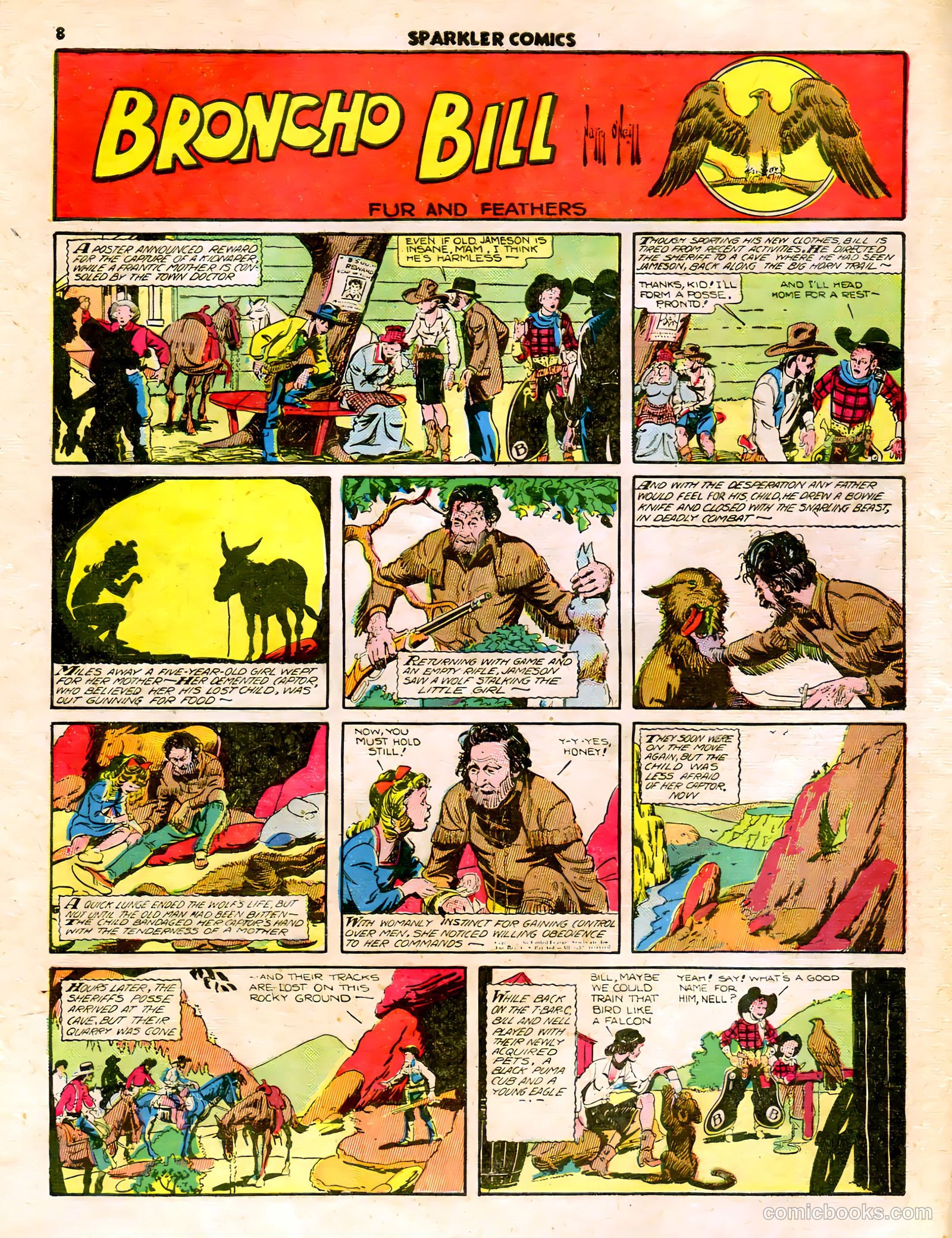 Sparkle Comics #24 (1952) — page 3 of 56