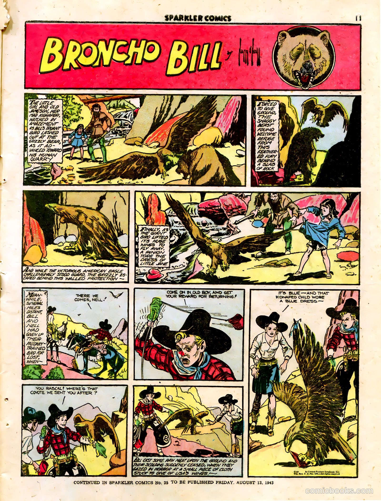 Sparkle Comics #24 (1952) — page 6 of 56