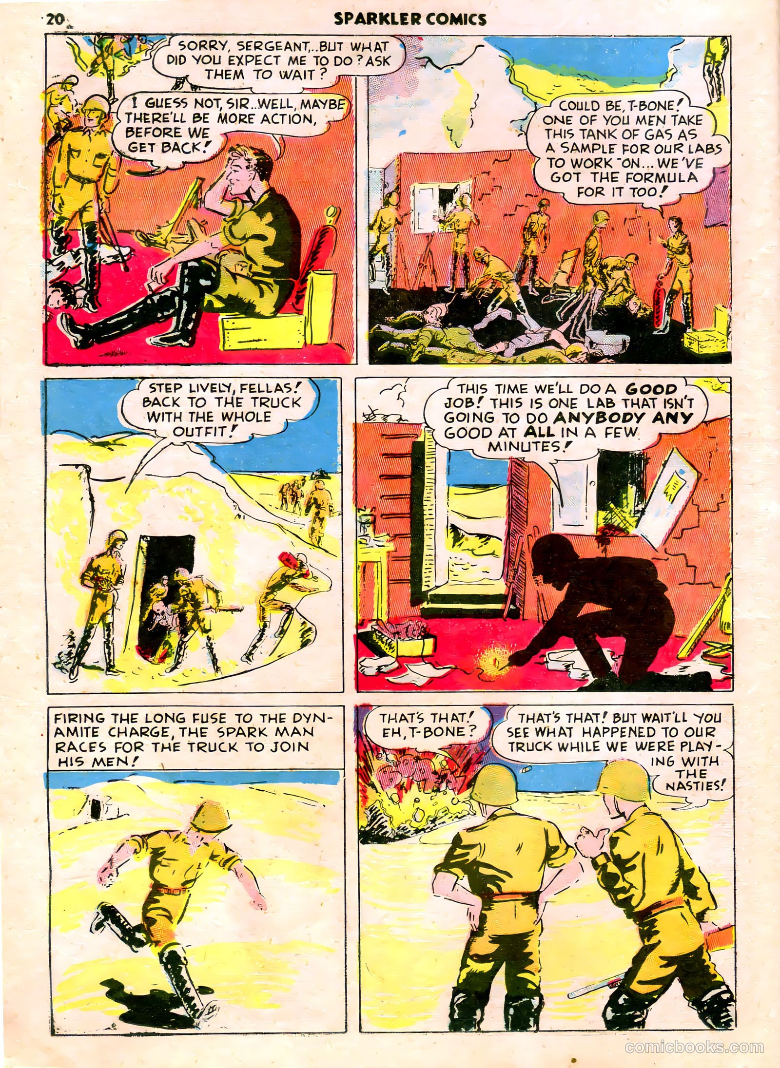 Sparkle Comics #24 (1952) — page 15 of 56