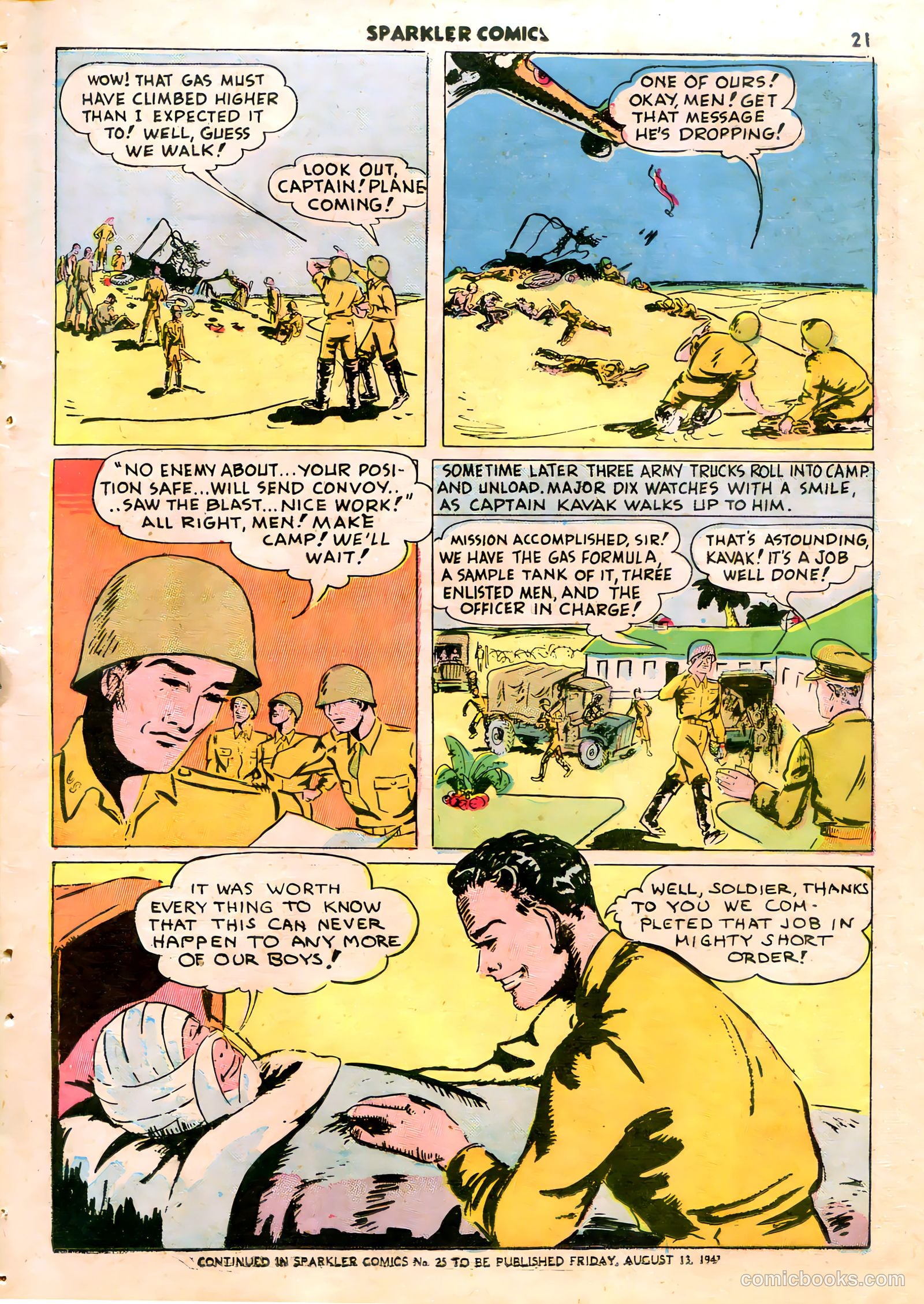 Sparkle Comics #24 (1952) — page 16 of 56