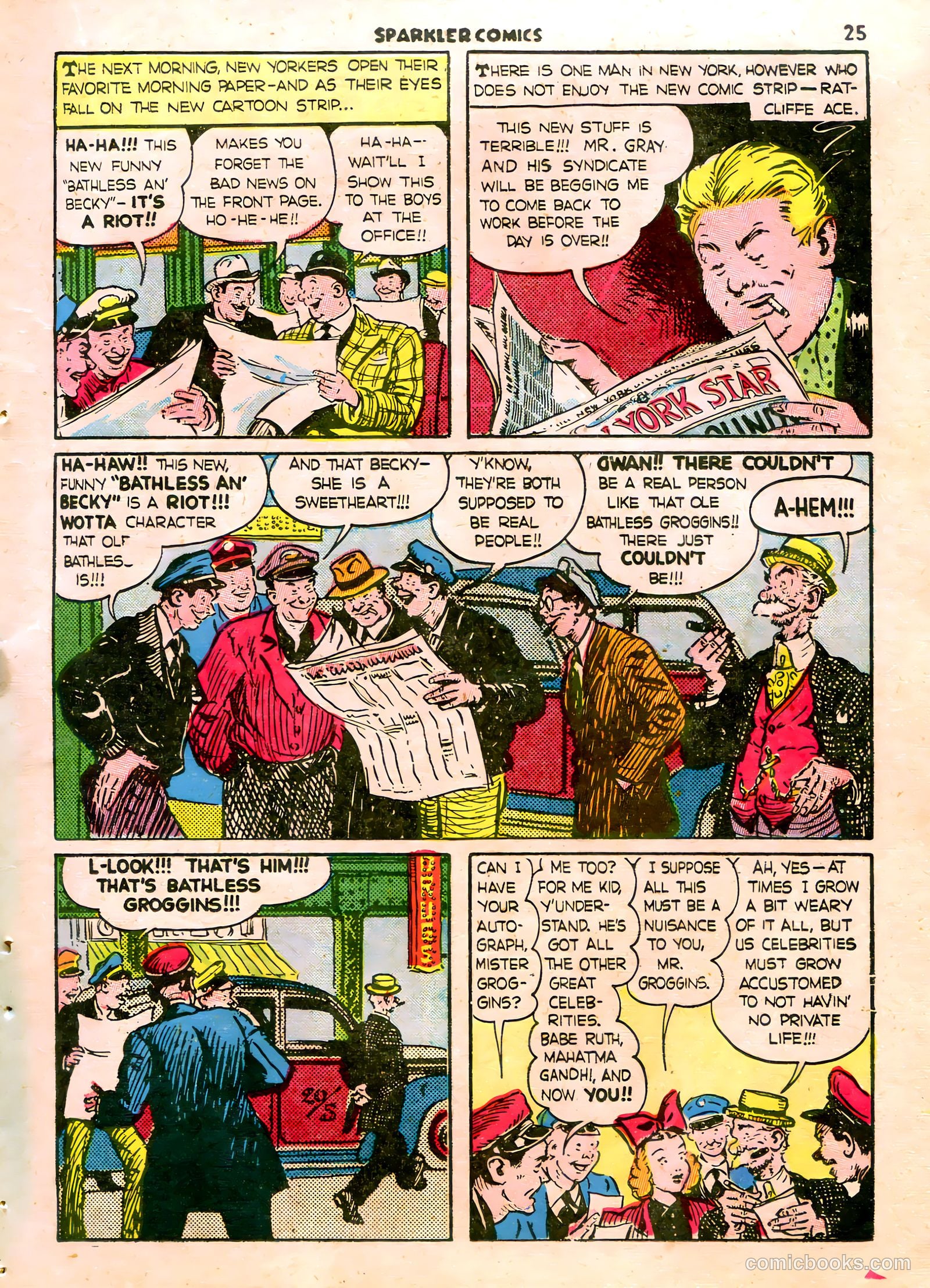 Sparkle Comics #24 (1952) — page 20 of 56