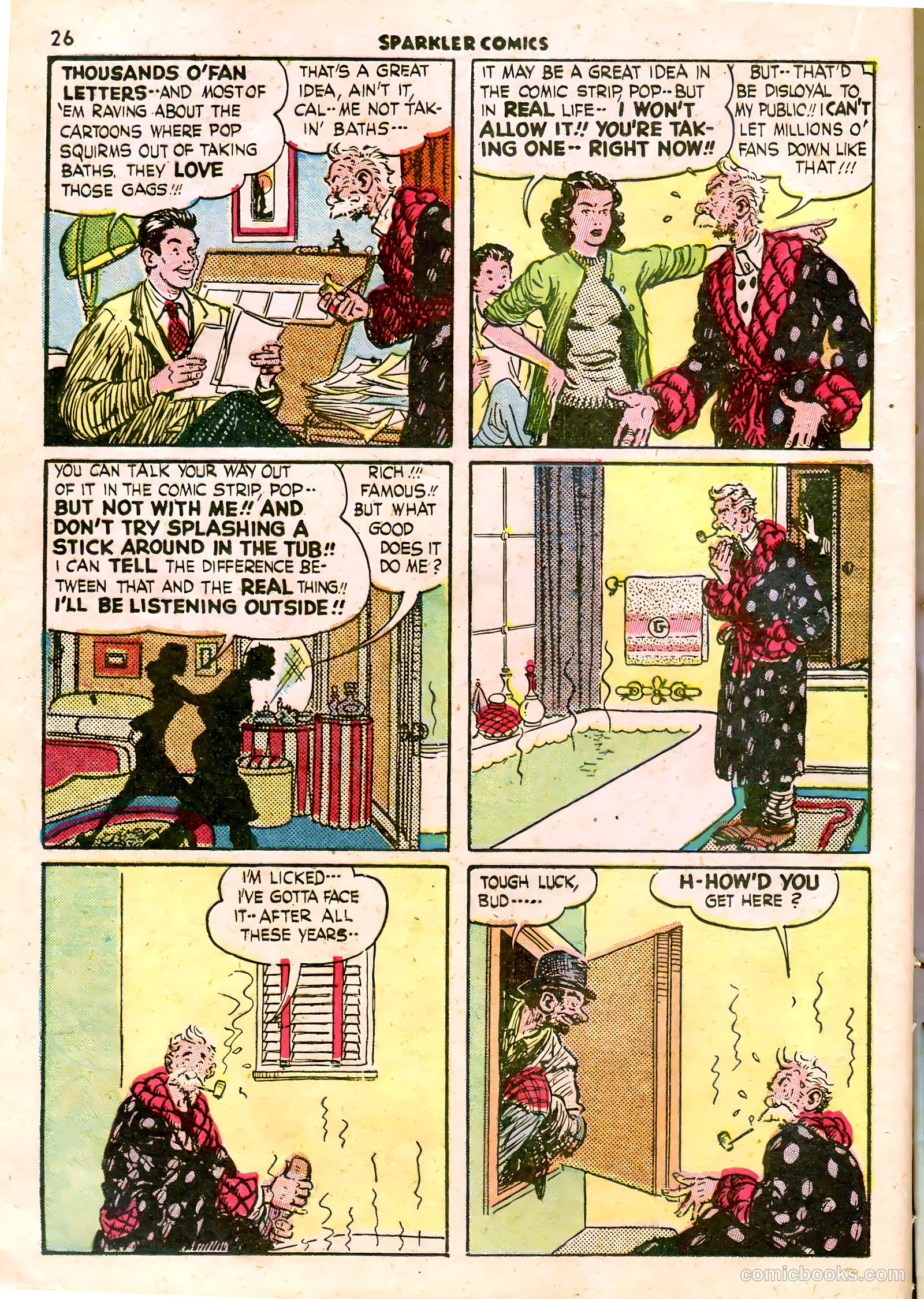 Sparkle Comics #24 (1952) — page 21 of 56