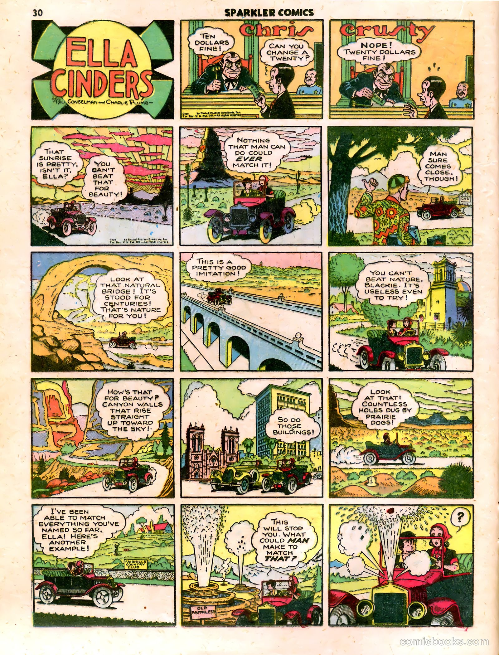 Sparkle Comics #24 (1952) — page 25 of 56