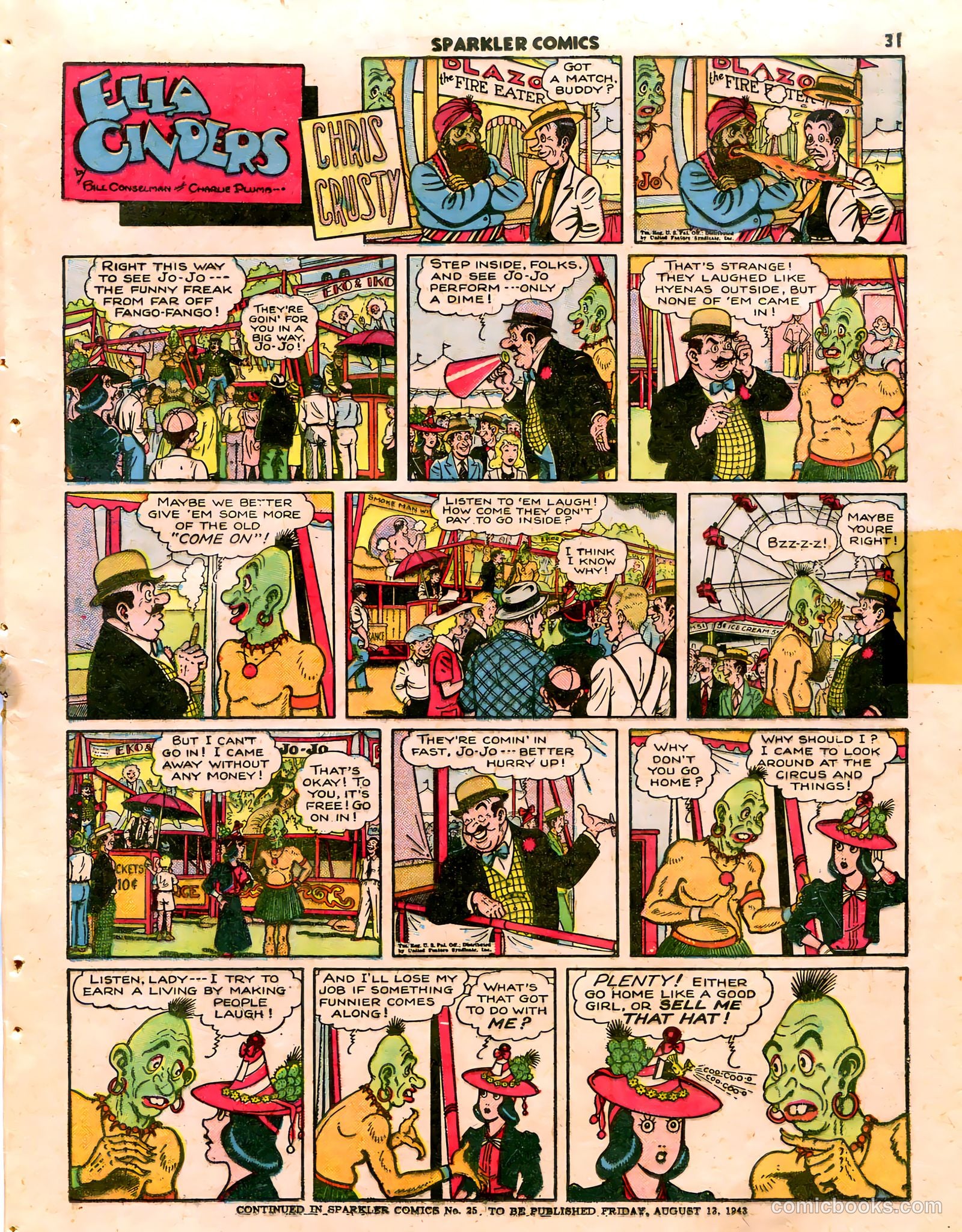 Sparkle Comics #24 (1952) — page 26 of 56