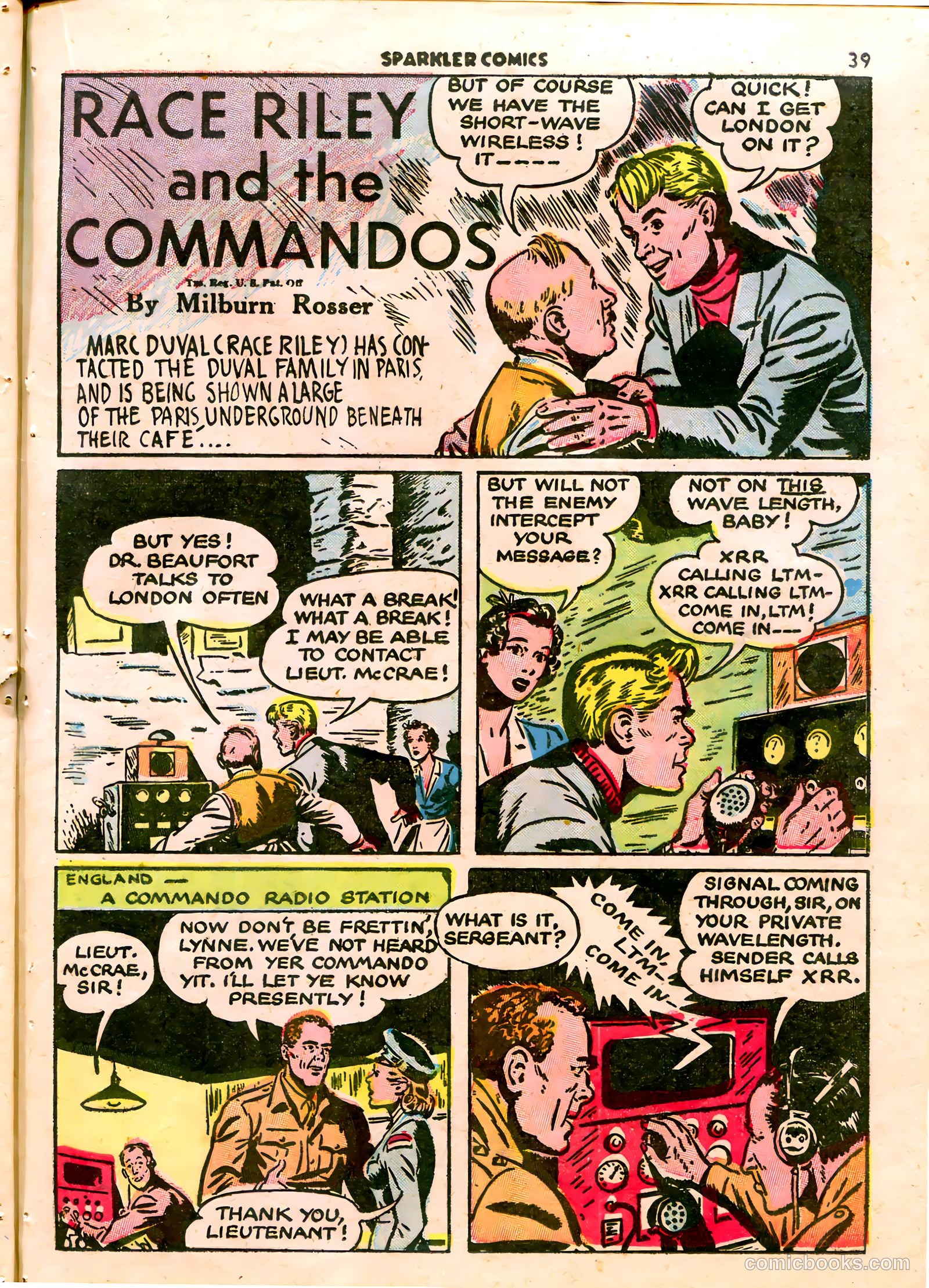 Sparkle Comics #24 (1952) — page 29 of 56