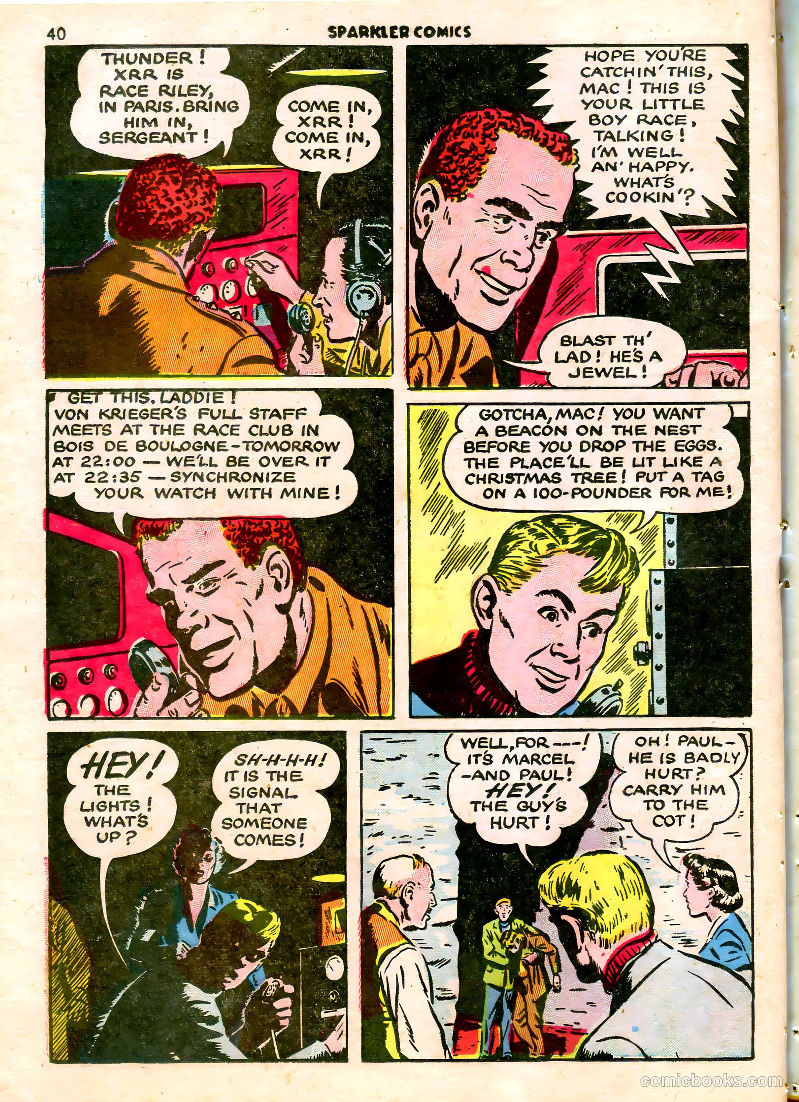 Sparkle Comics #24 (1952) — page 30 of 56