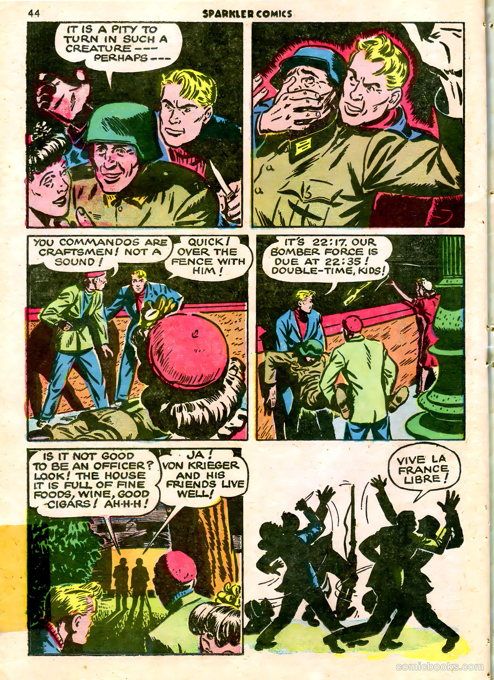 Sparkle Comics #24 (1952) — page 34 of 56