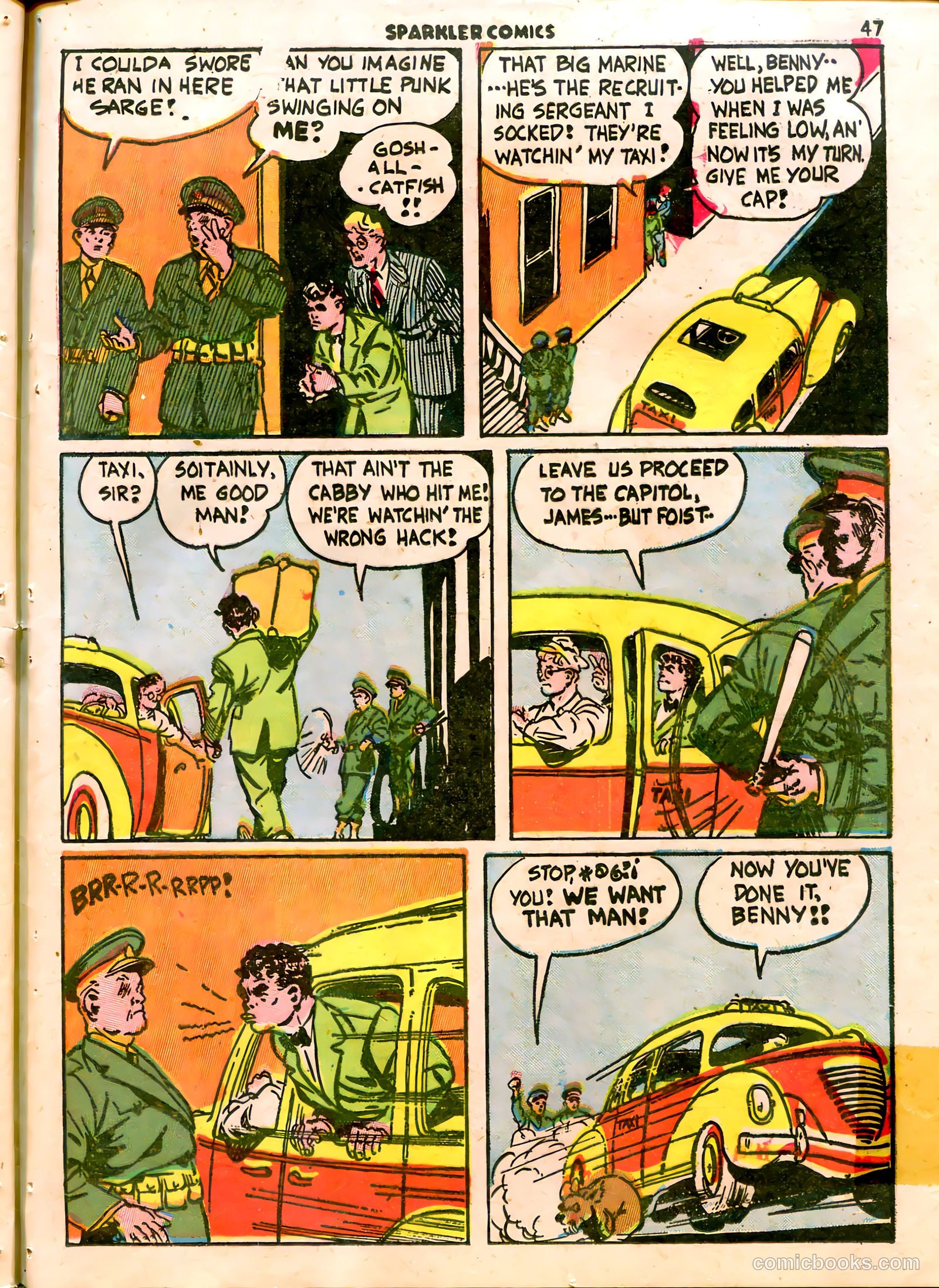 Sparkle Comics #24 (1952) — page 37 of 56
