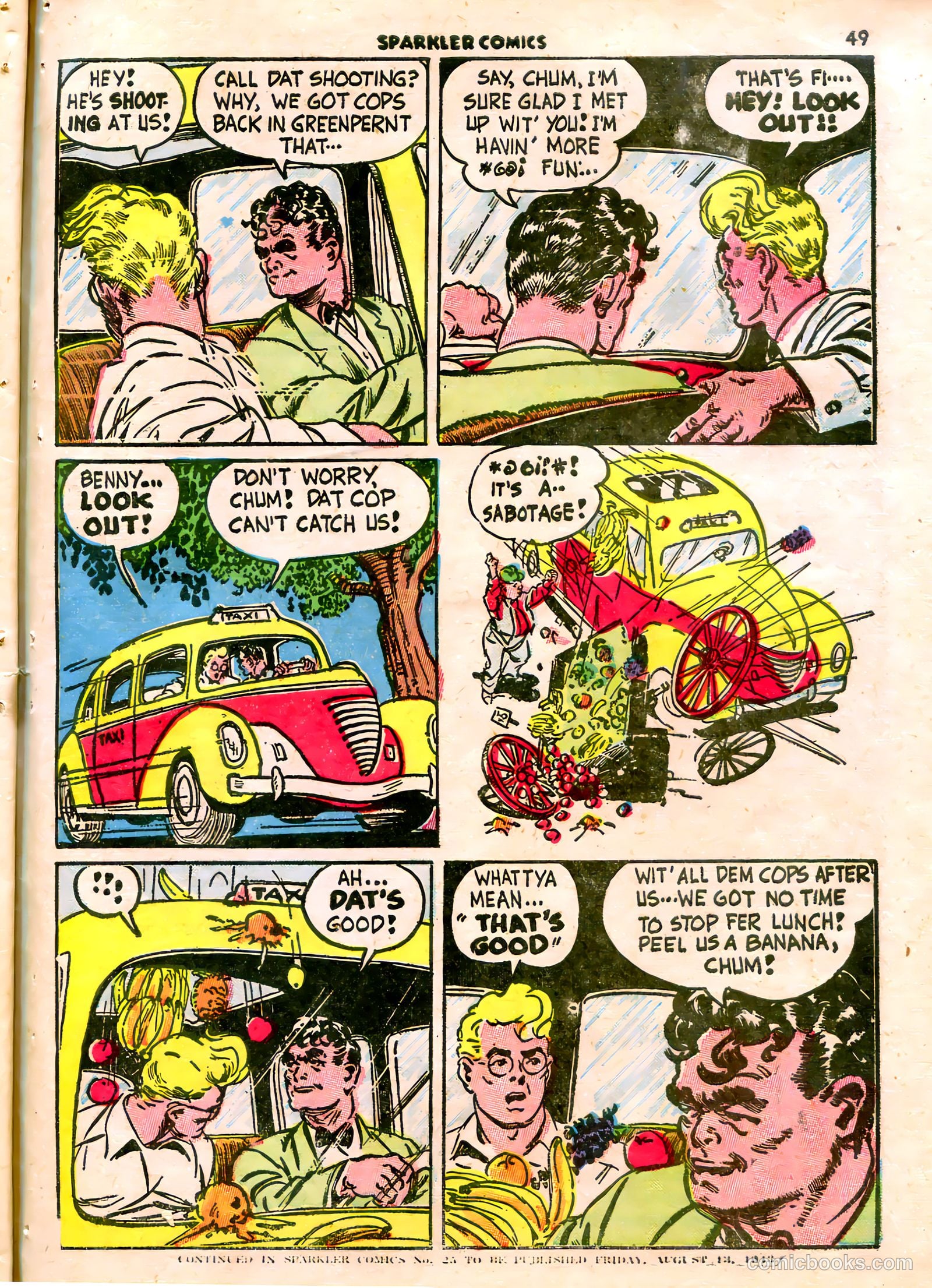 Sparkle Comics #24 (1952) — page 39 of 56