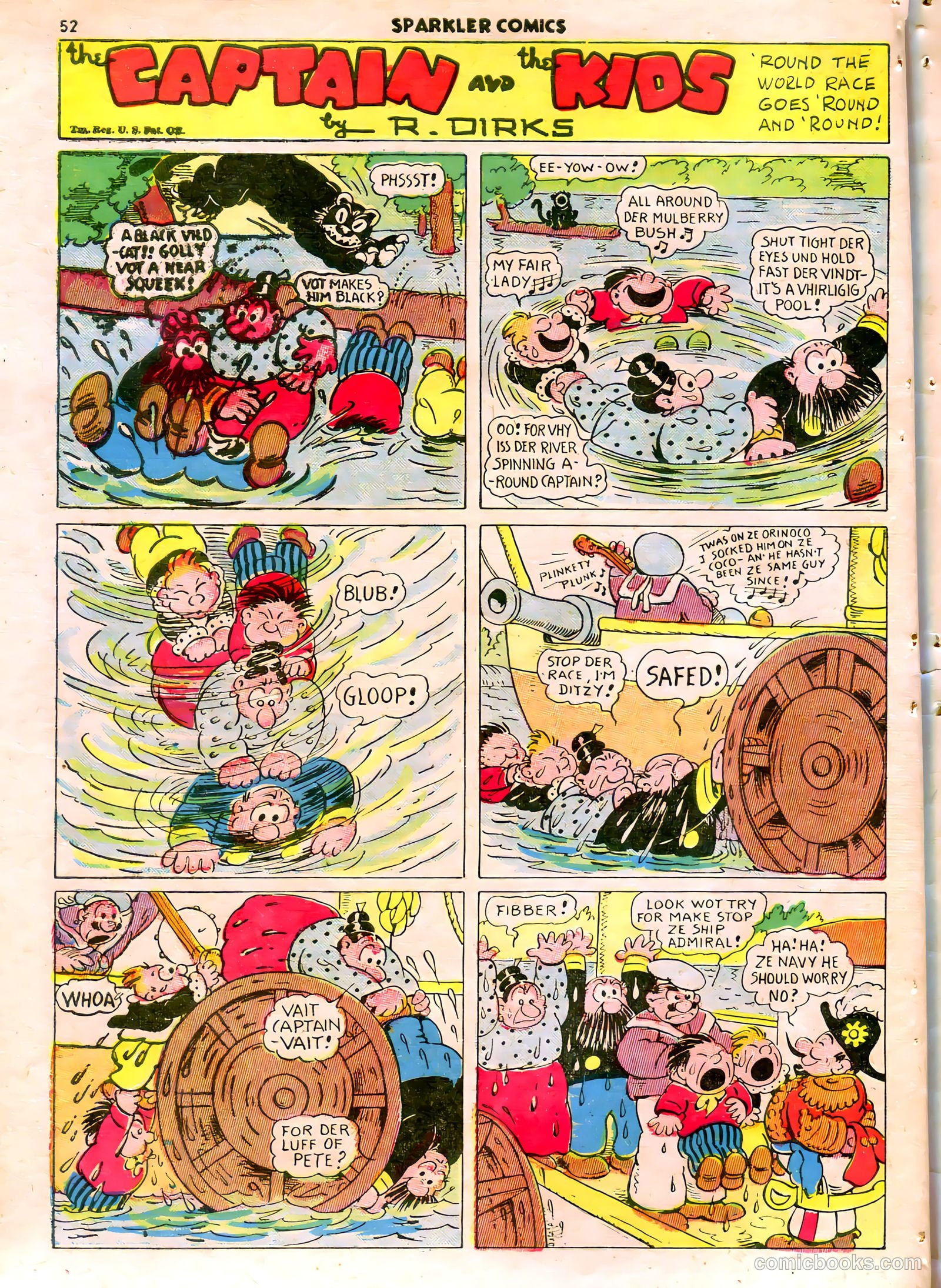 Sparkle Comics #24 (1952) — page 42 of 56