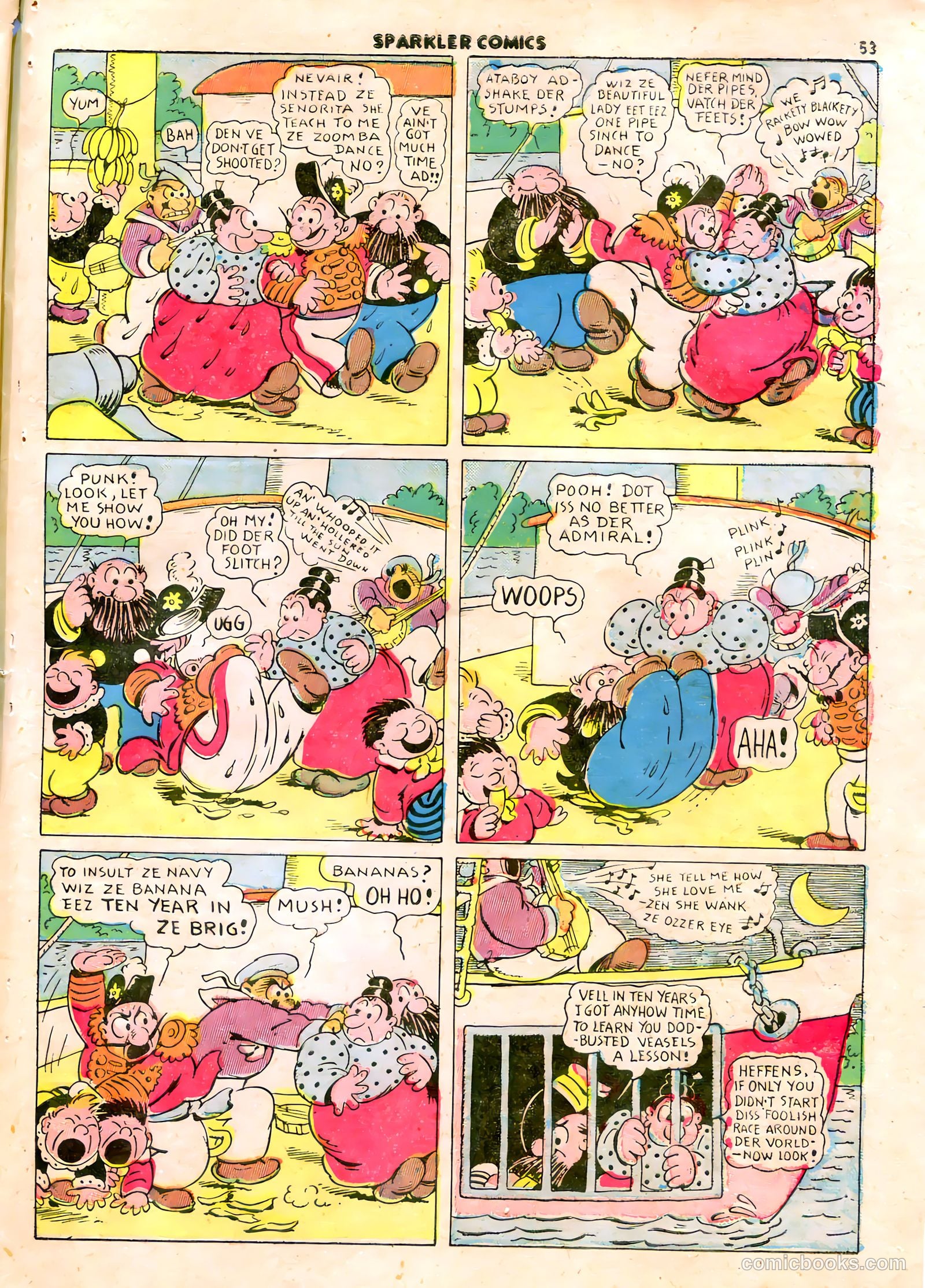 Sparkle Comics #24 (1952) — page 43 of 56