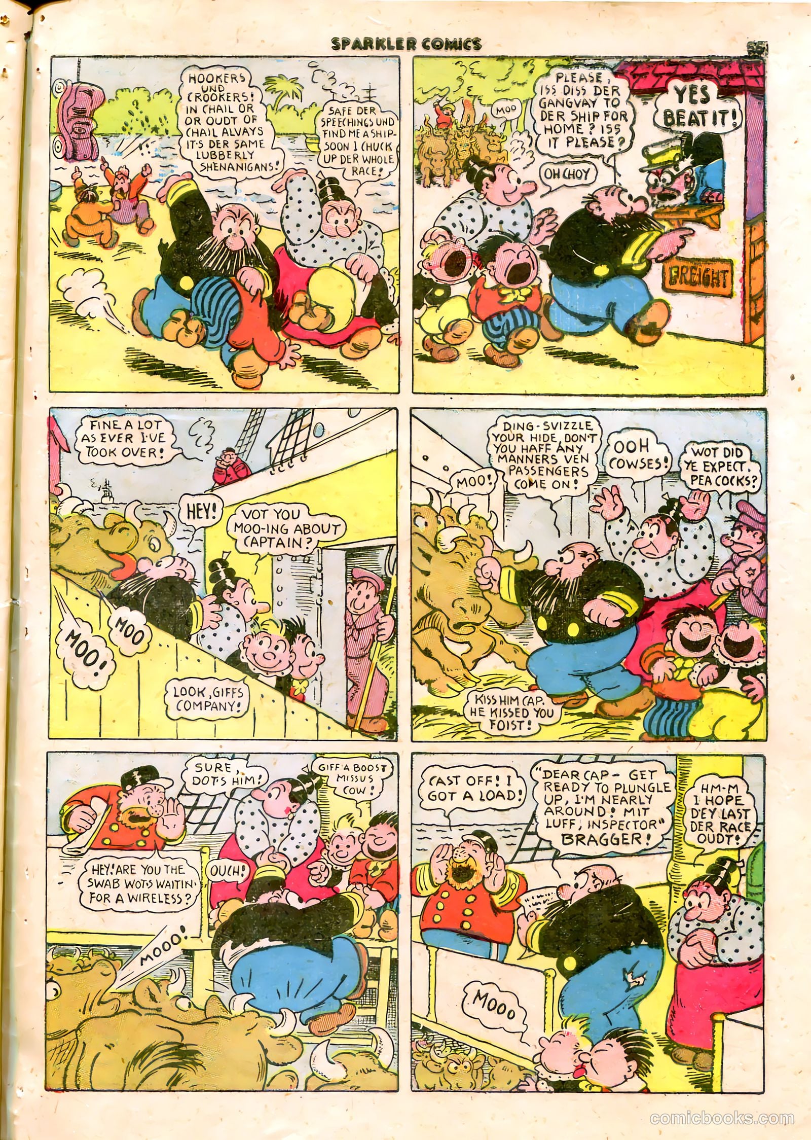Sparkle Comics #24 (1952) — page 45 of 56