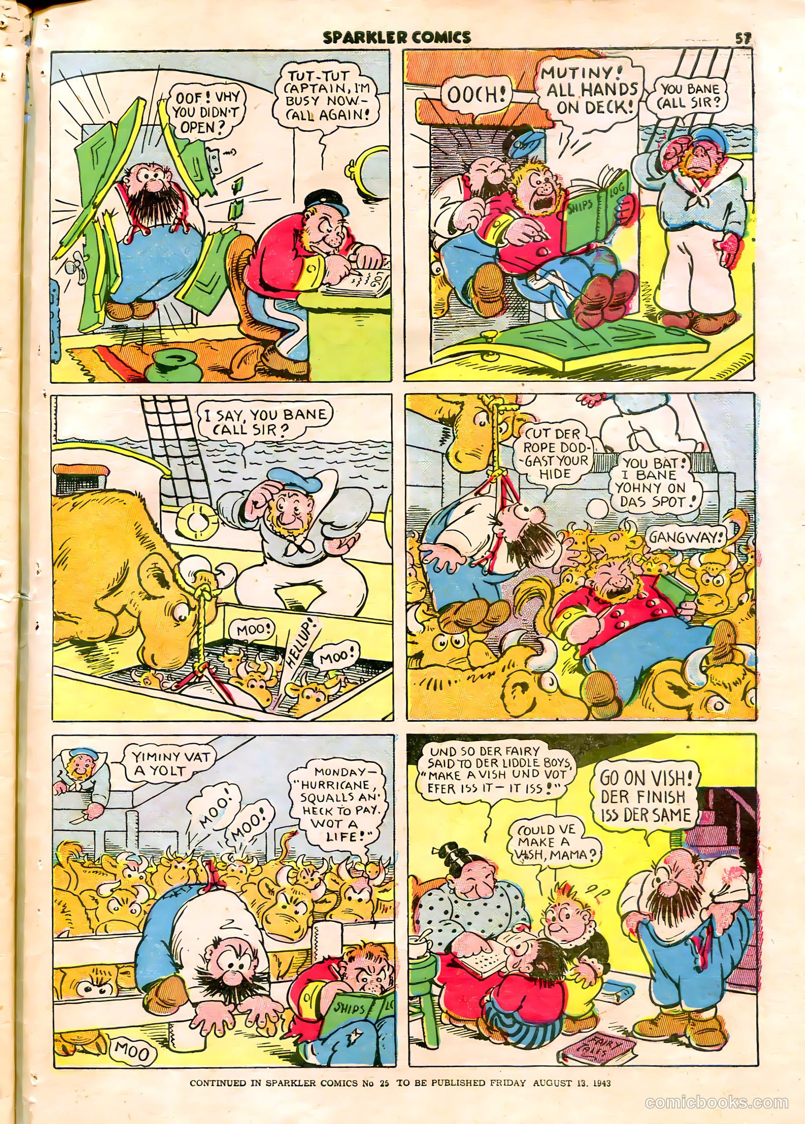 Sparkle Comics #24 (1952) — page 47 of 56