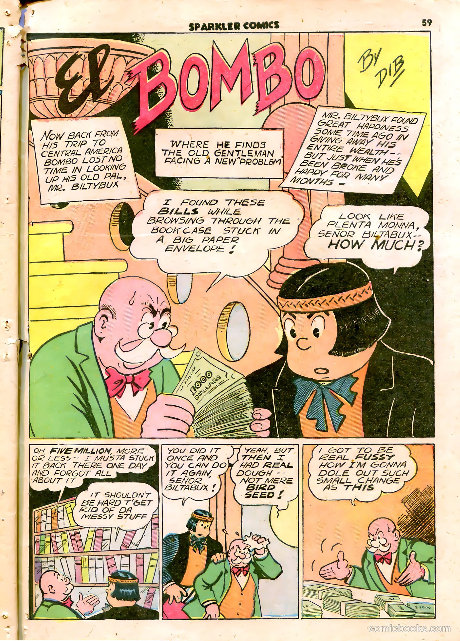 Sparkle Comics #24 (1952) — page 49 of 56