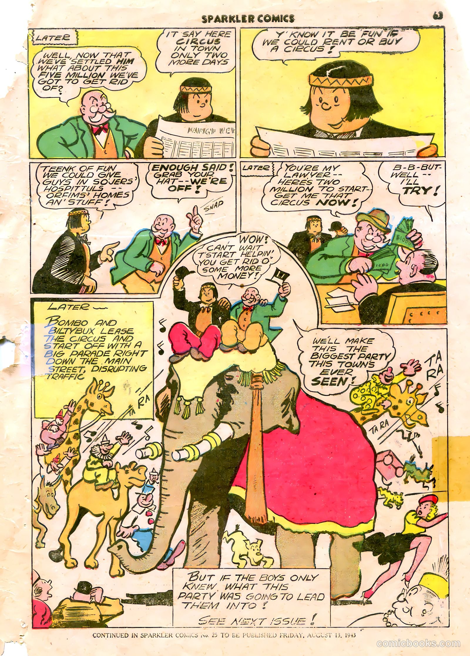 Sparkle Comics #24 (1952) — page 53 of 56