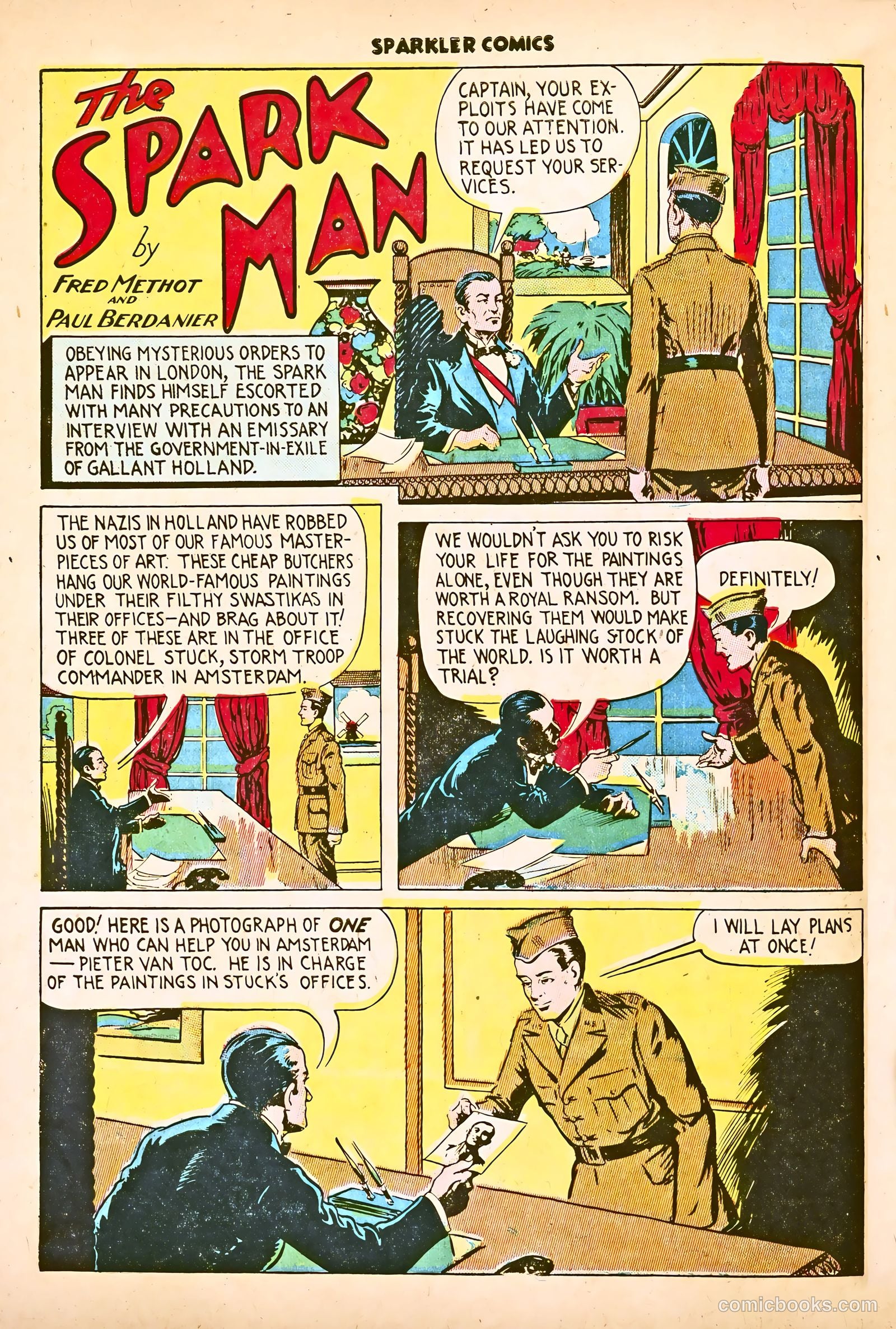 Sparkle Comics #25 (1952) — page 3 of 49