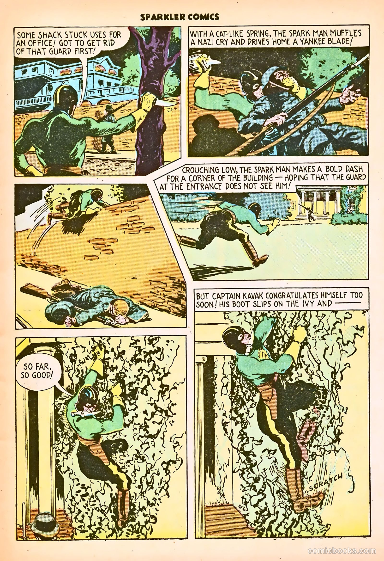 Sparkle Comics #25 (1952) — page 6 of 49