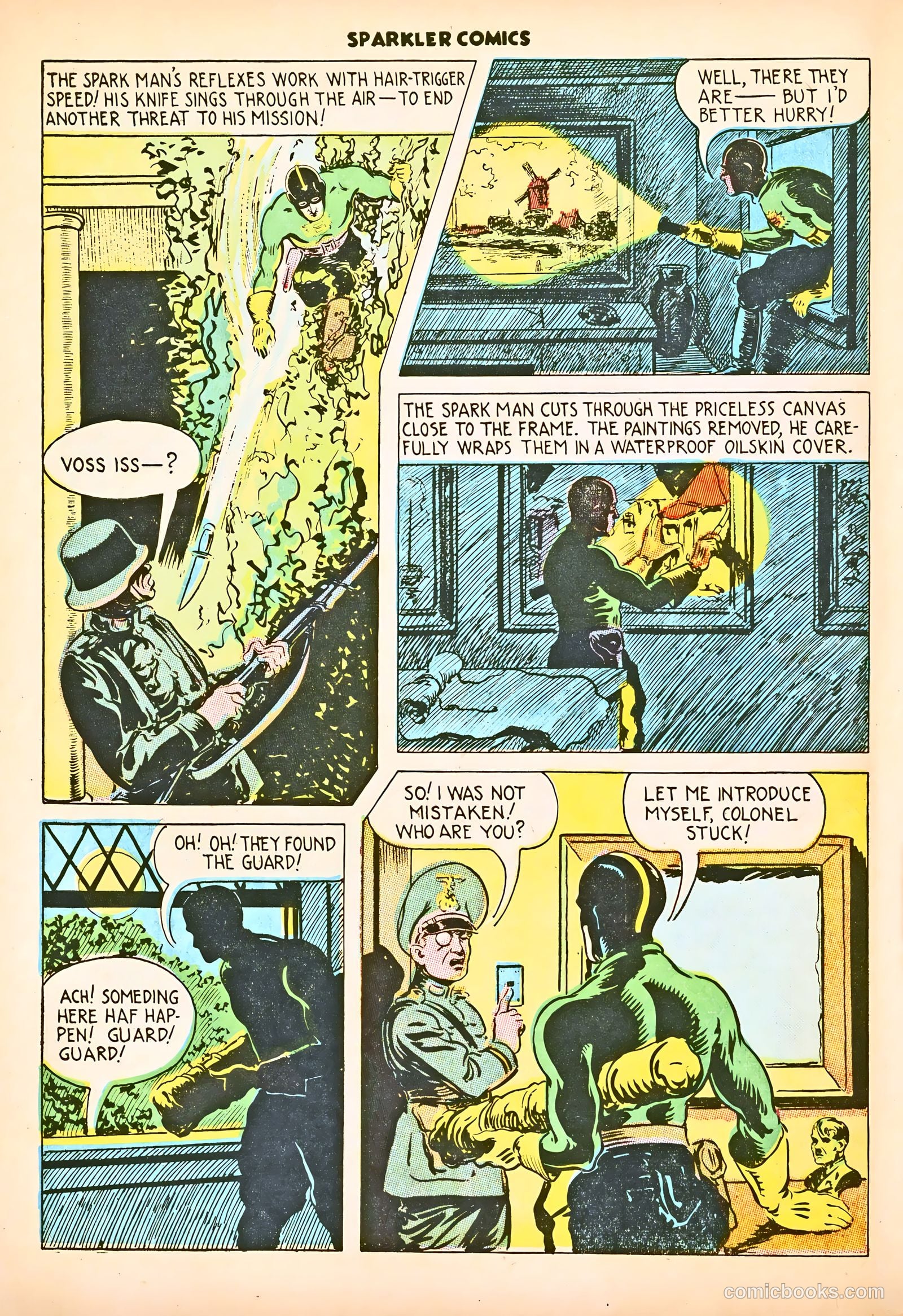Sparkle Comics #25 (1952) — page 7 of 49