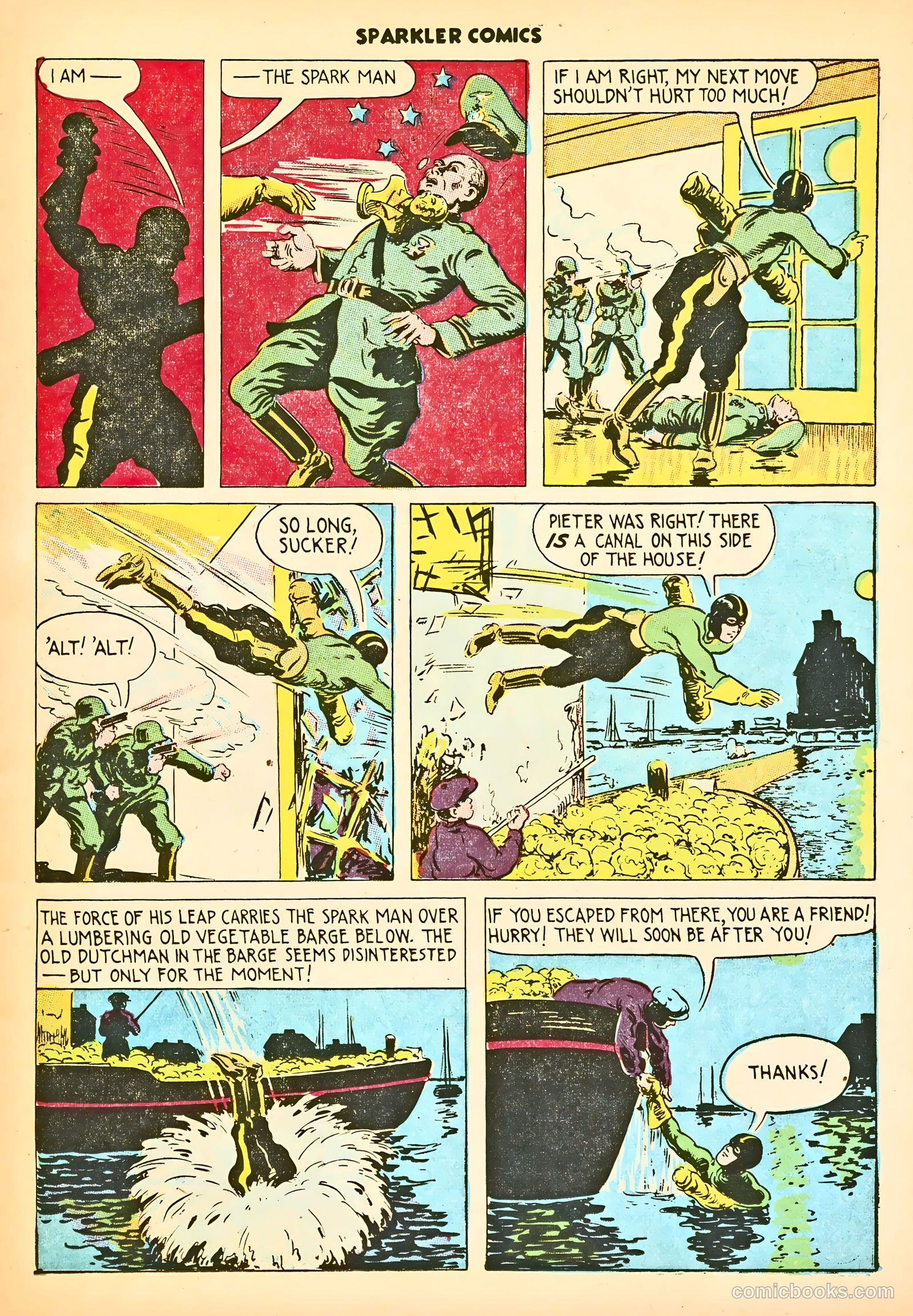 Sparkle Comics #25 (1952) — page 8 of 49