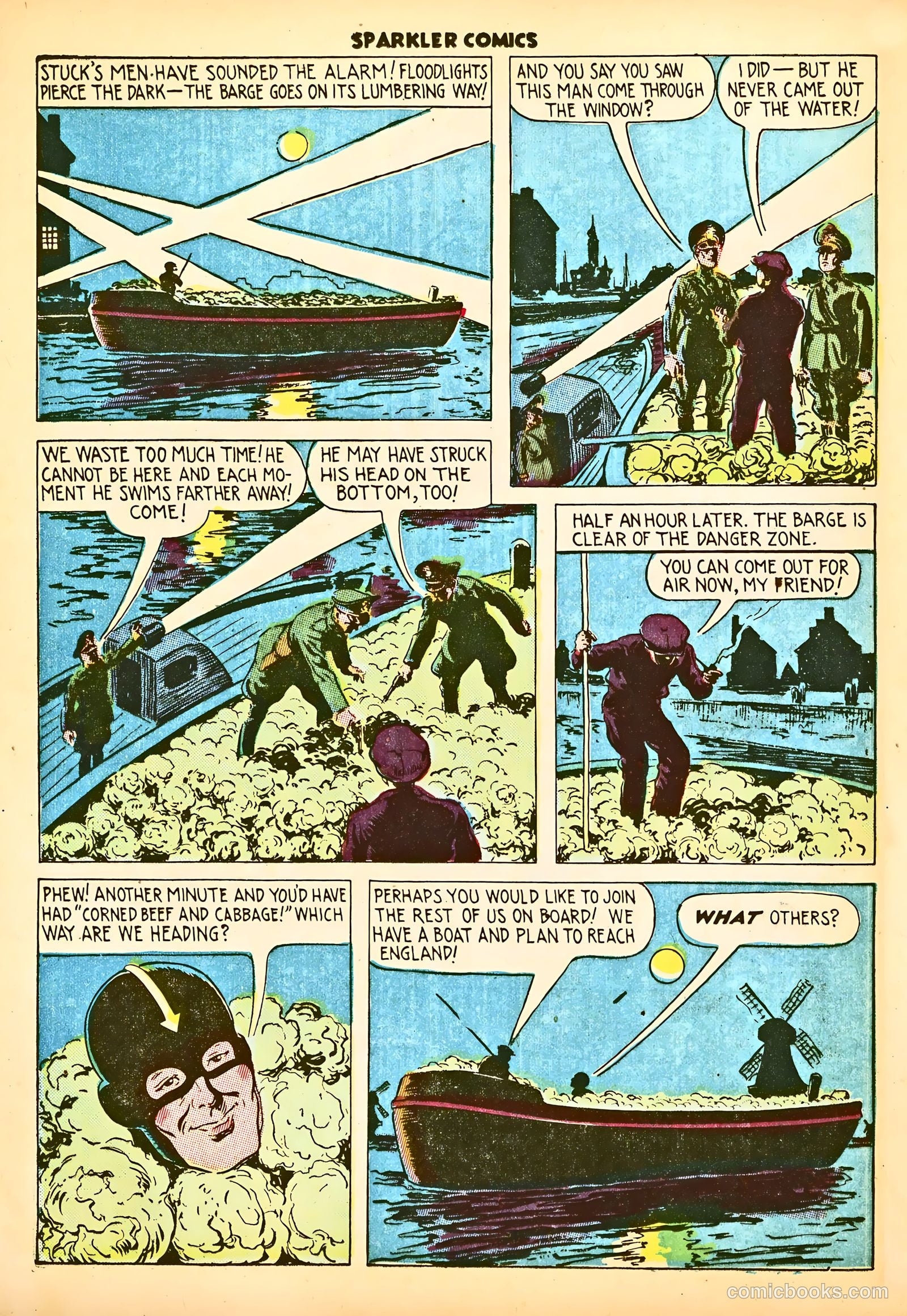 Sparkle Comics #25 (1952) — page 9 of 49