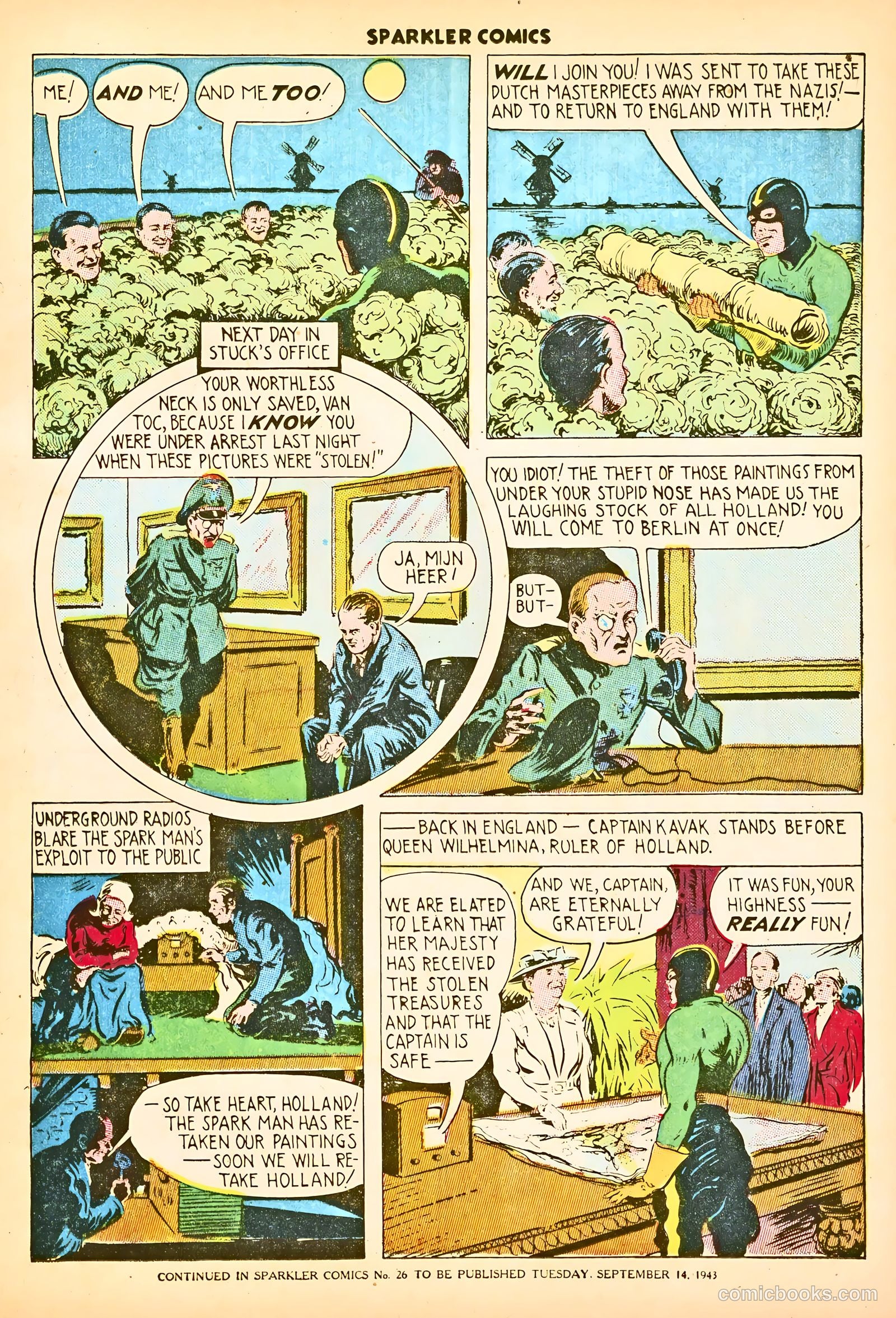 Sparkle Comics #25 (1952) — page 10 of 49