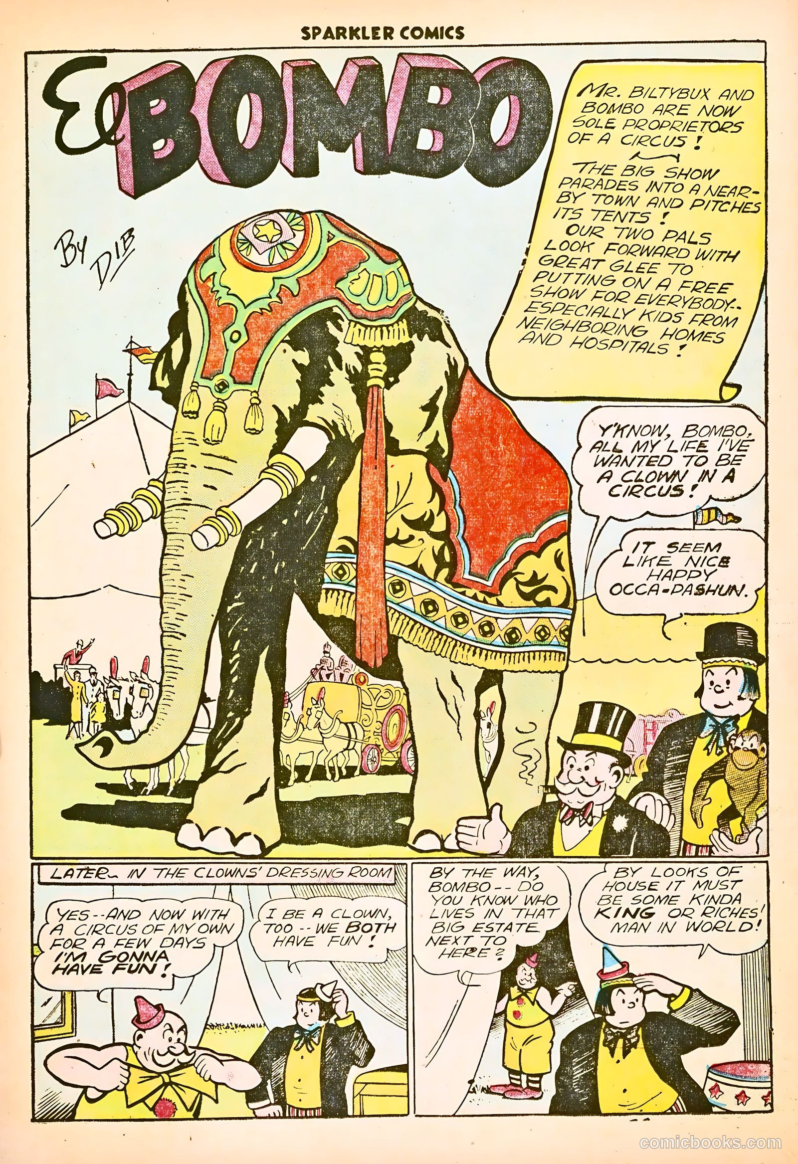 Sparkle Comics #25 (1952) — page 11 of 49