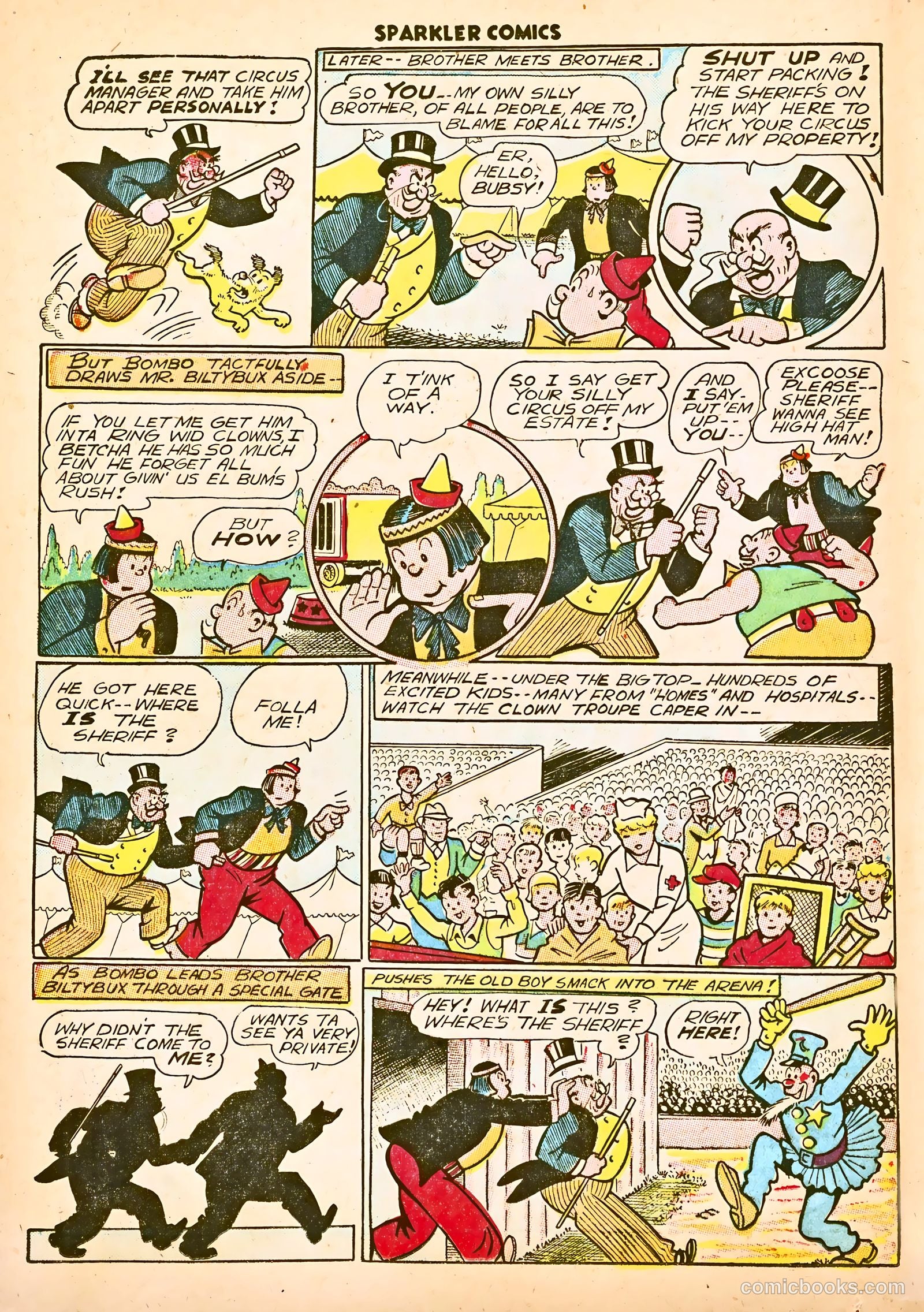 Sparkle Comics #25 (1952) — page 13 of 49