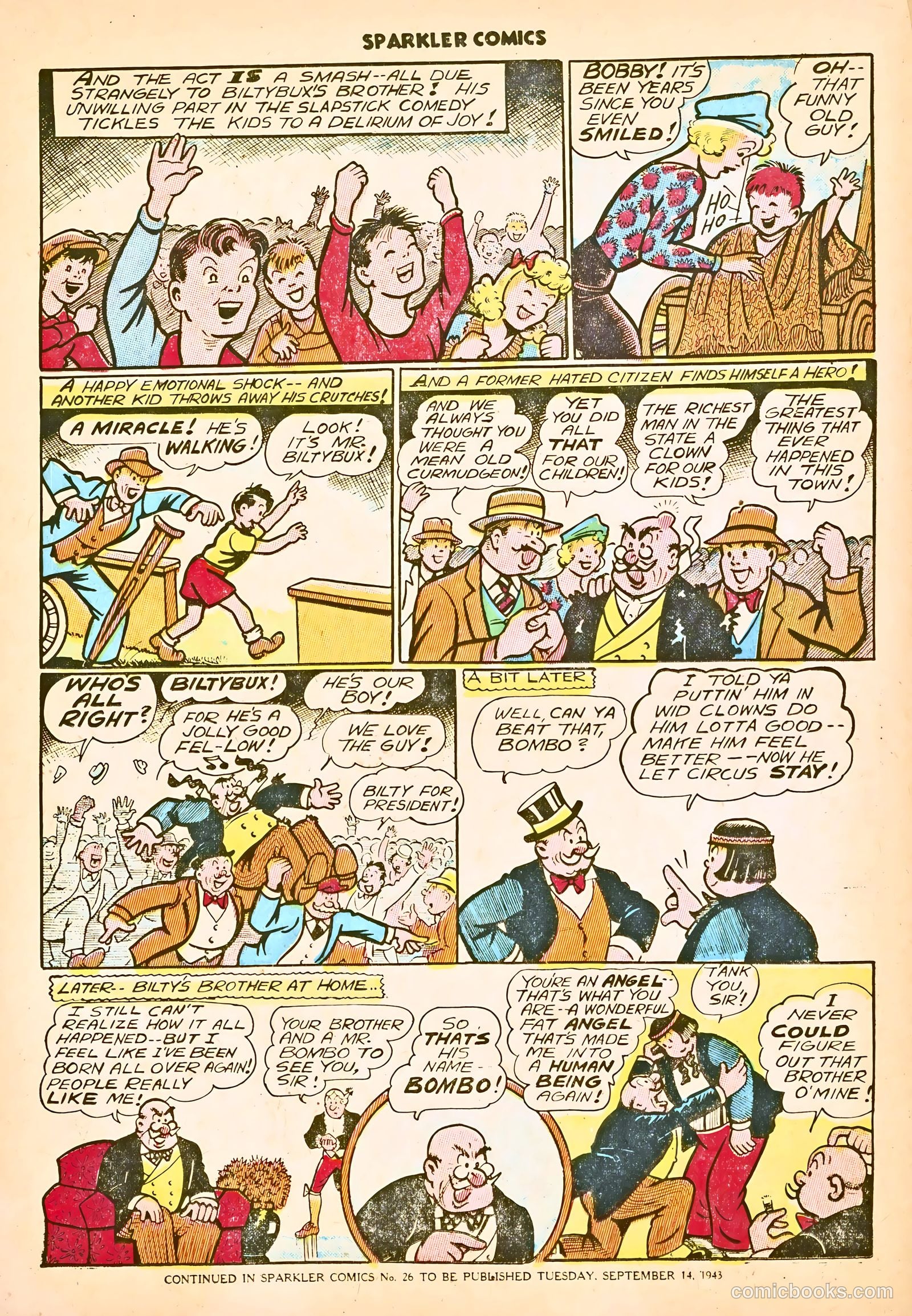 Sparkle Comics #25 (1952) — page 15 of 49