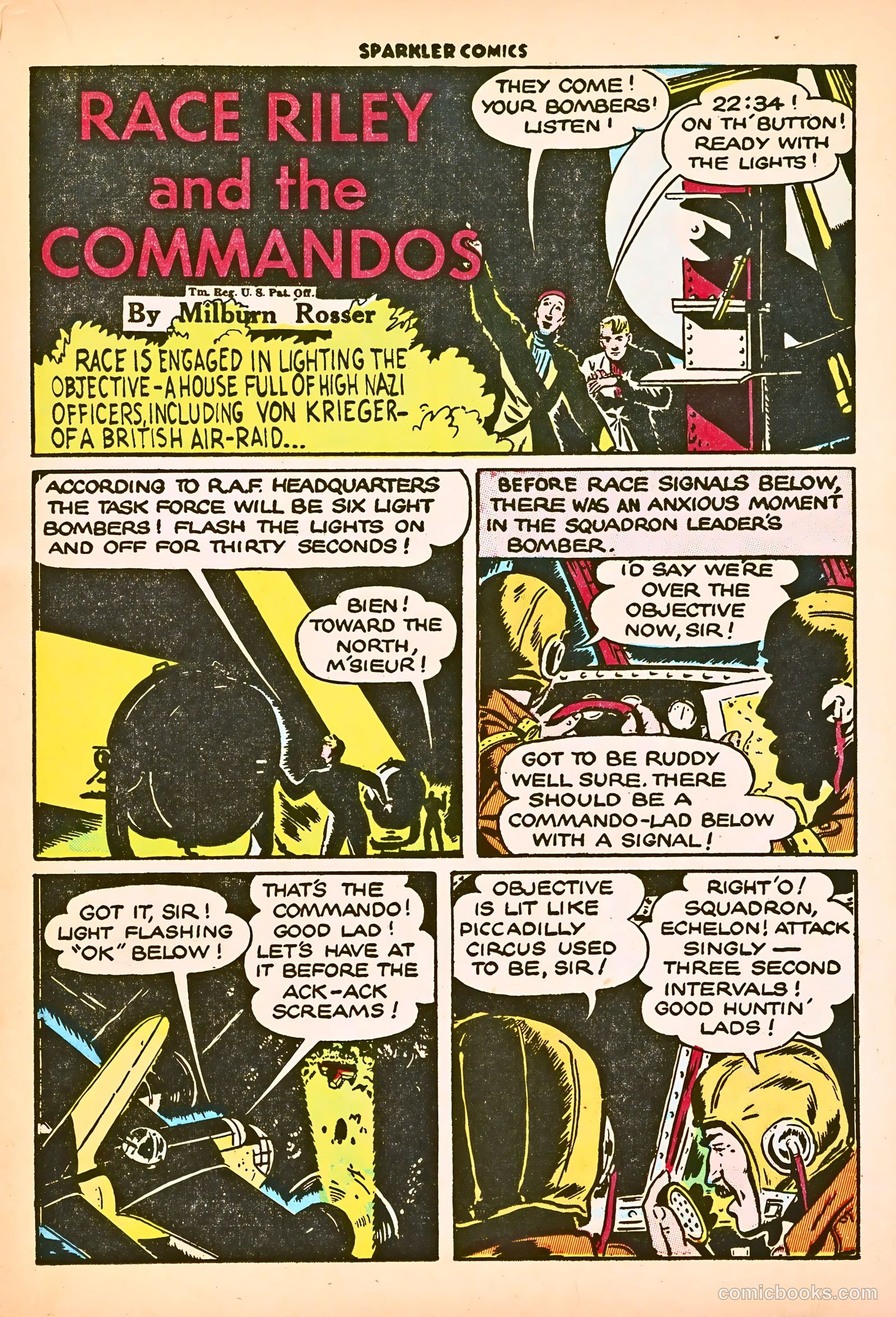 Sparkle Comics #25 (1952) — page 16 of 49
