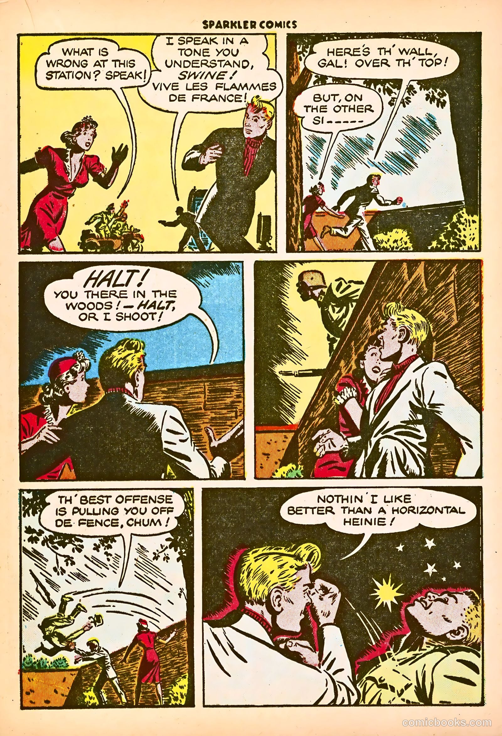 Sparkle Comics #25 (1952) — page 18 of 49