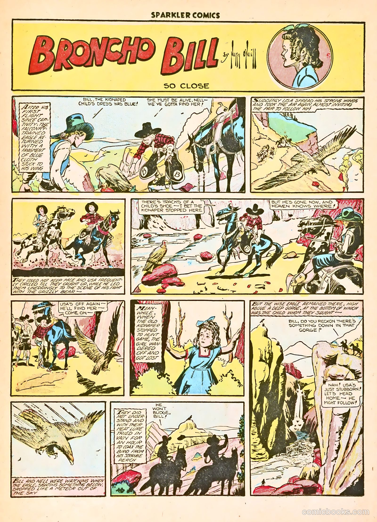 Sparkle Comics #25 (1952) — page 20 of 49