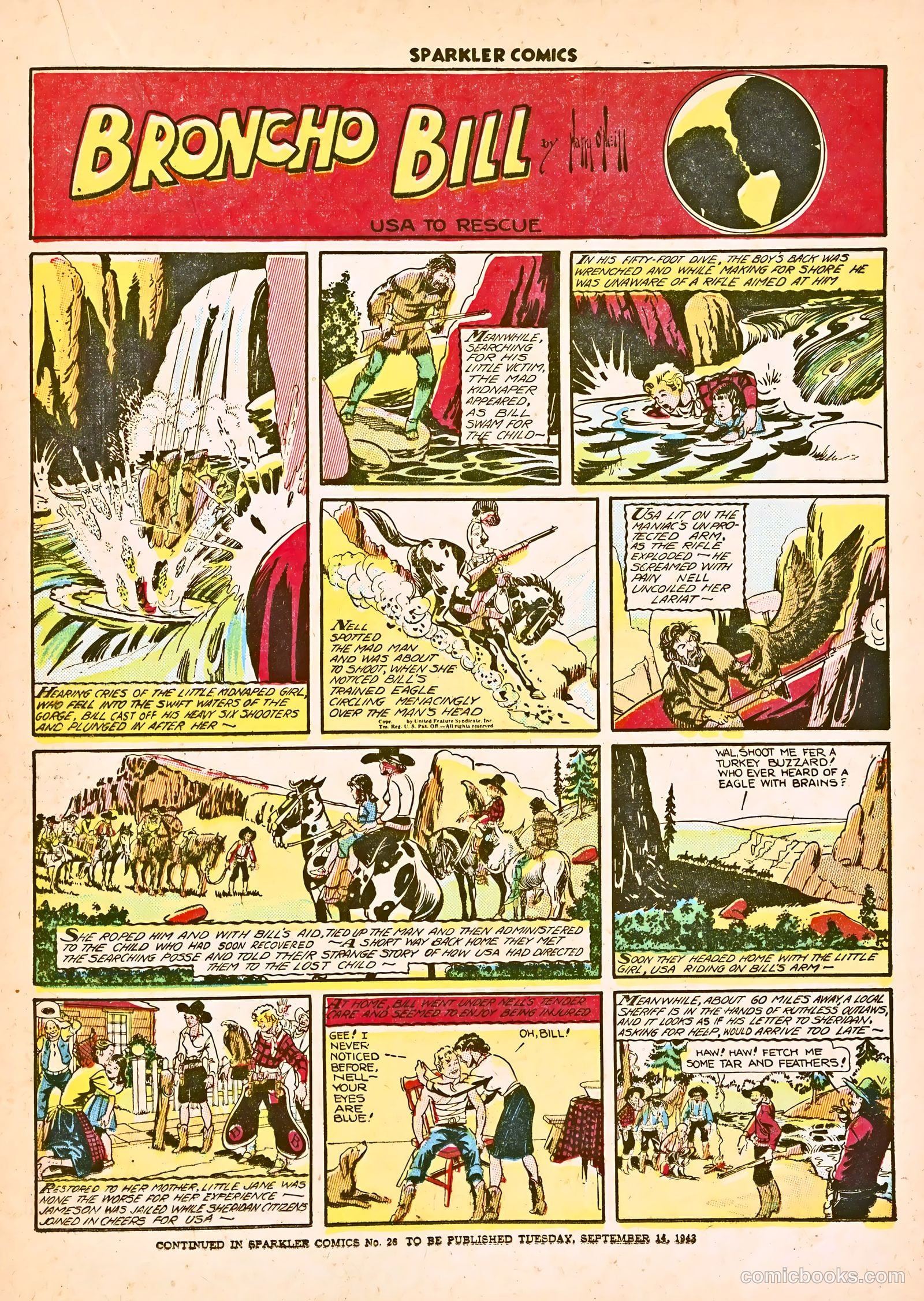 Sparkle Comics #25 (1952) — page 22 of 49