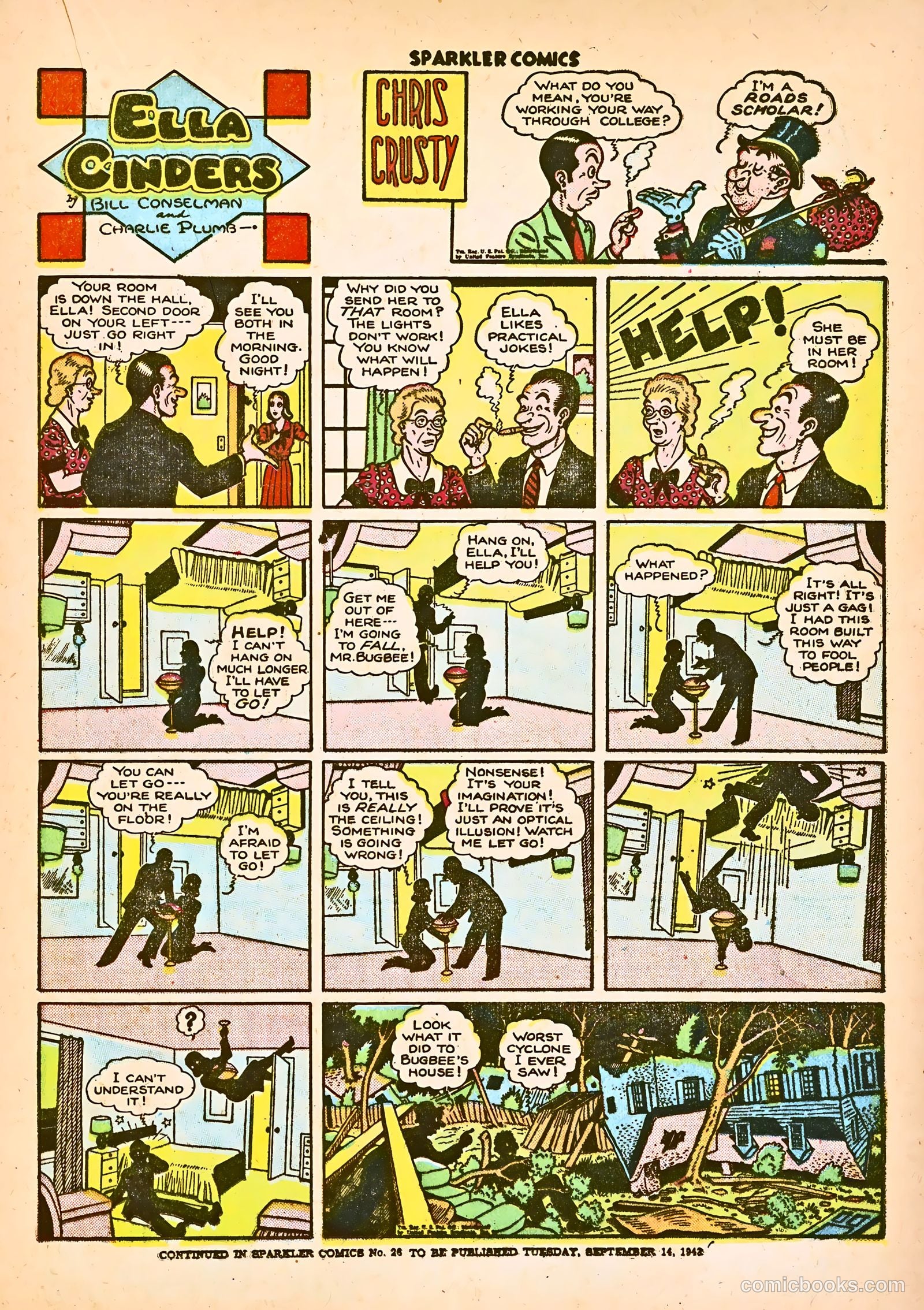 Sparkle Comics #25 (1952) — page 26 of 49