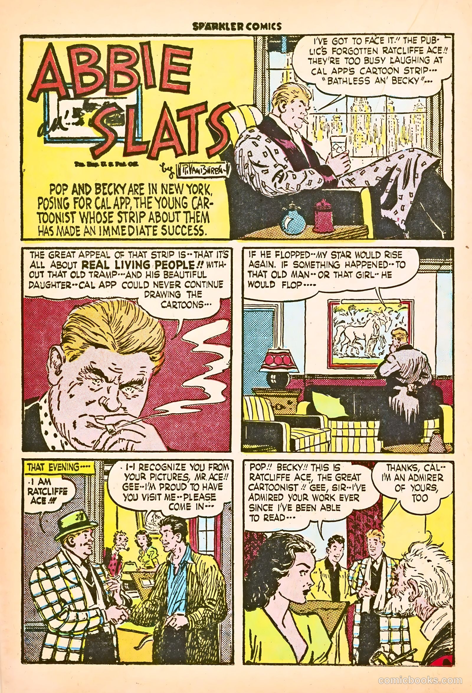 Sparkle Comics #25 (1952) — page 27 of 49