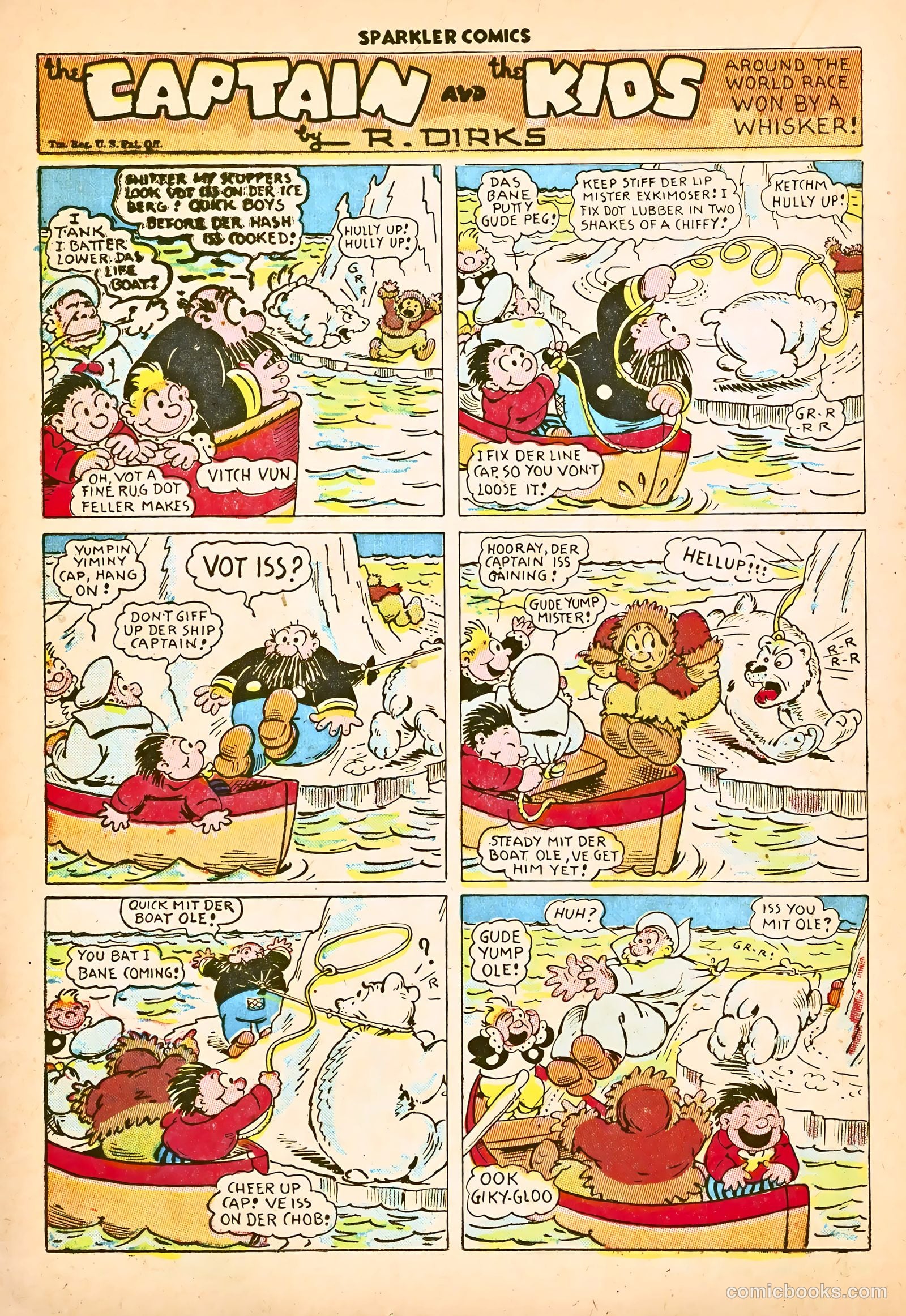 Sparkle Comics #25 (1952) — page 33 of 49
