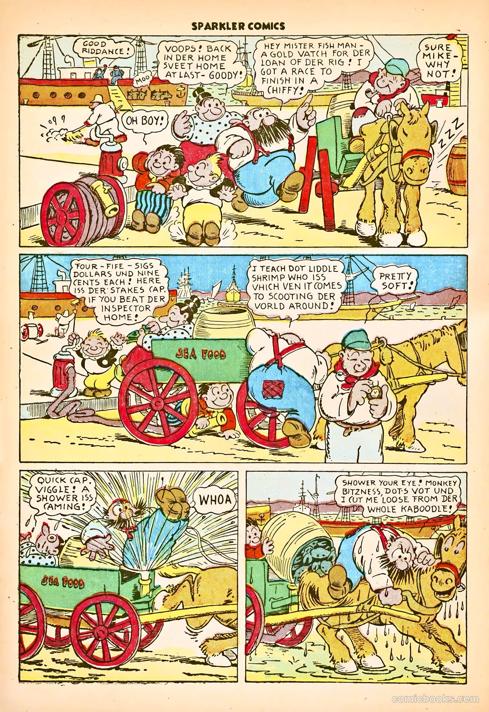 Sparkle Comics #25 (1952) — page 37 of 49