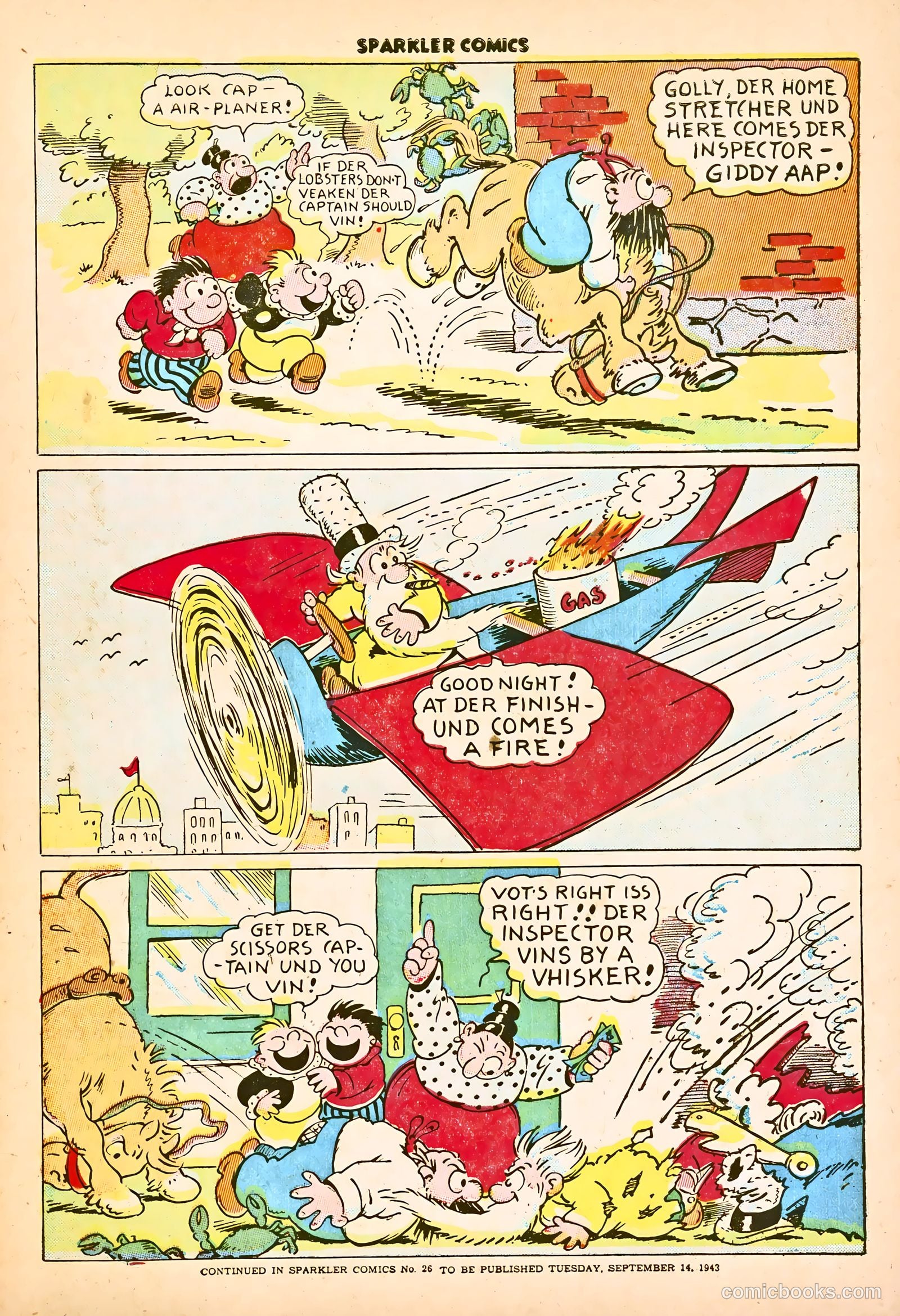 Sparkle Comics #25 (1952) — page 38 of 49