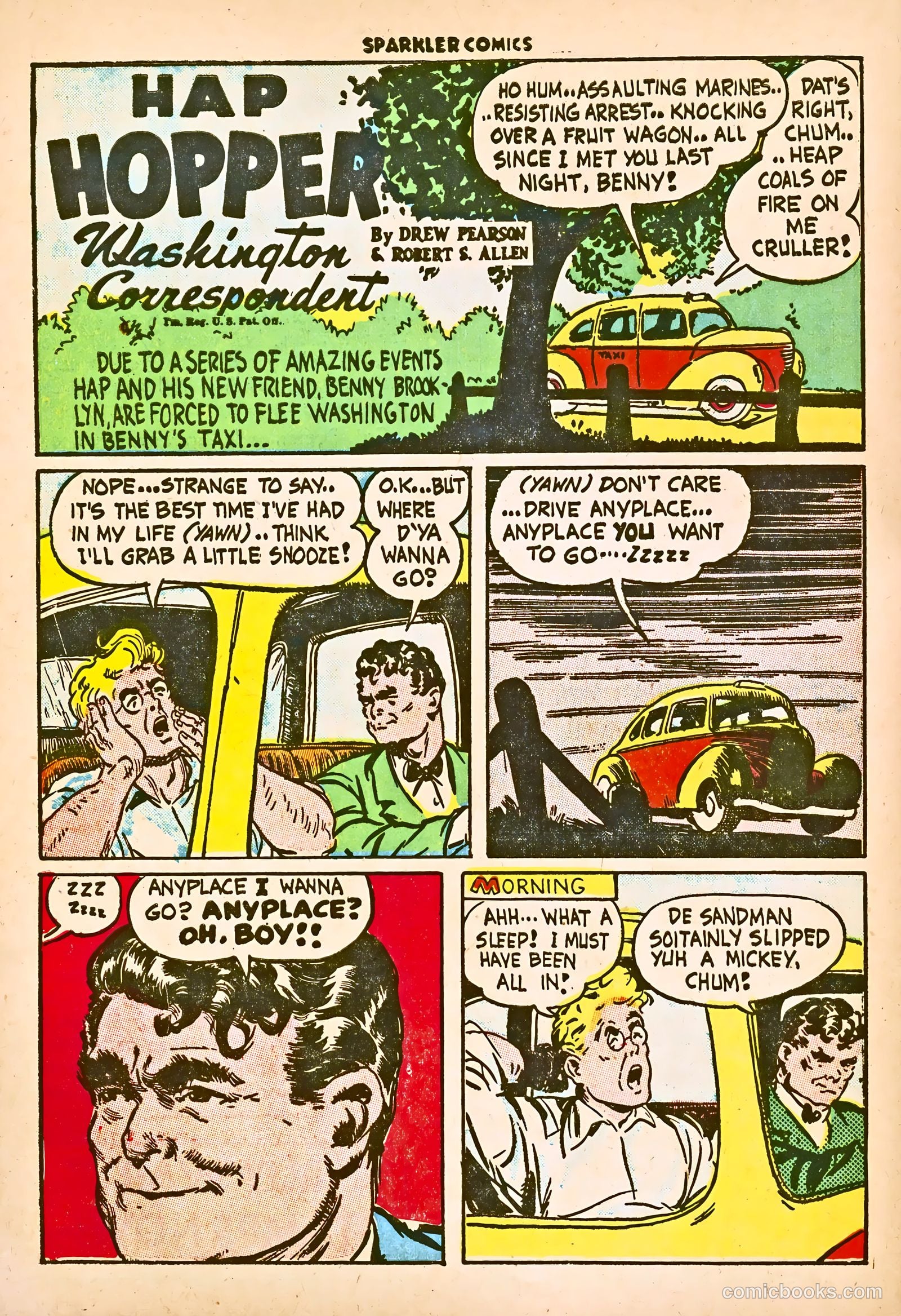 Sparkle Comics #25 (1952) — page 41 of 49