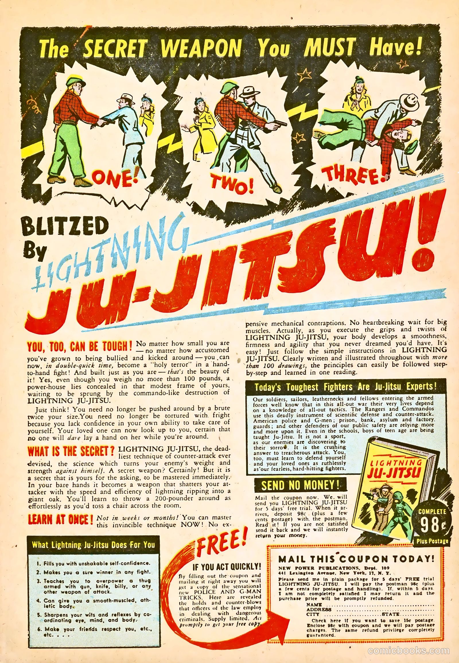 Sparkle Comics #25 (1952) — page 47 of 49