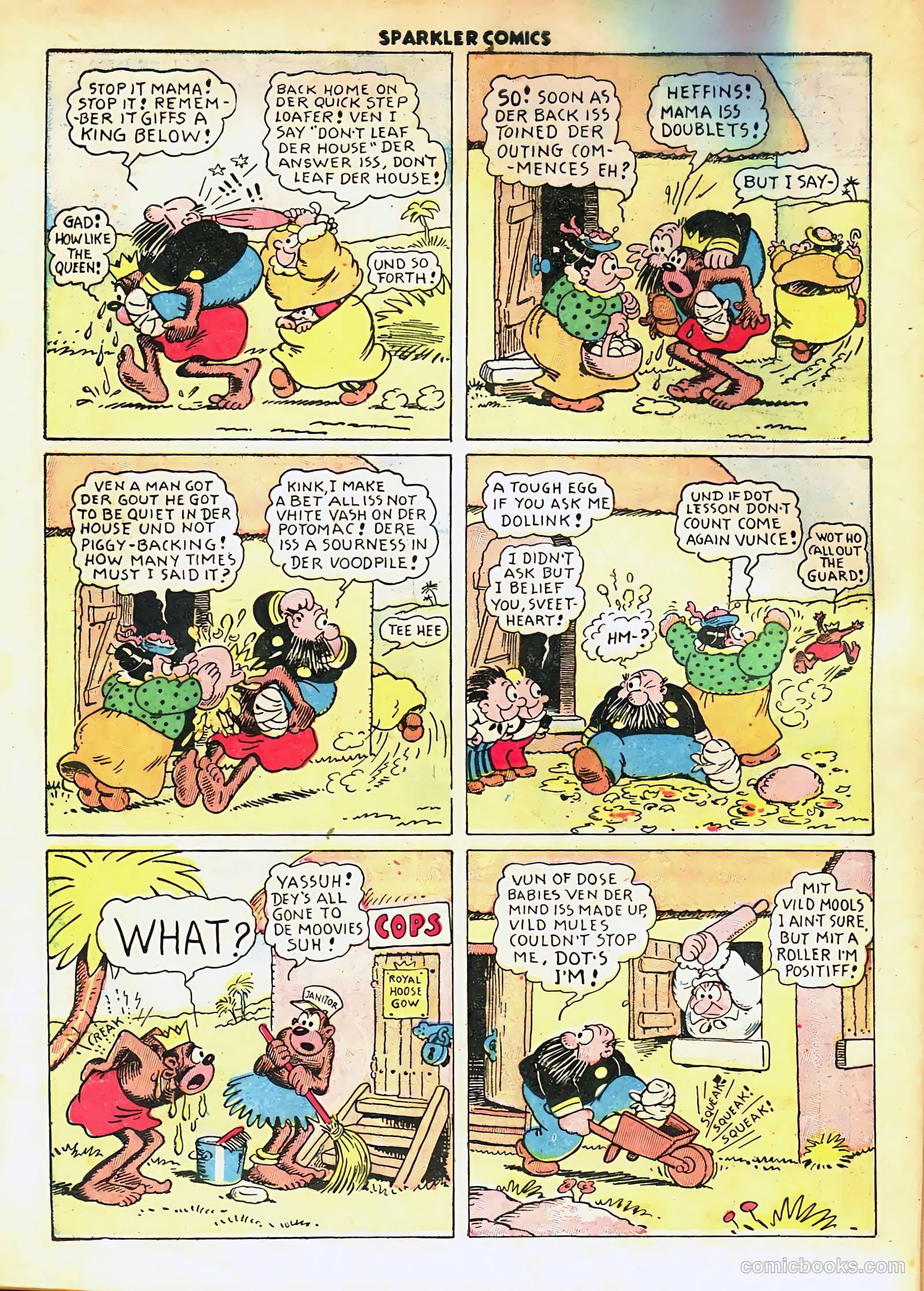 Sparkle Comics #26 (1952) — page 4 of 49