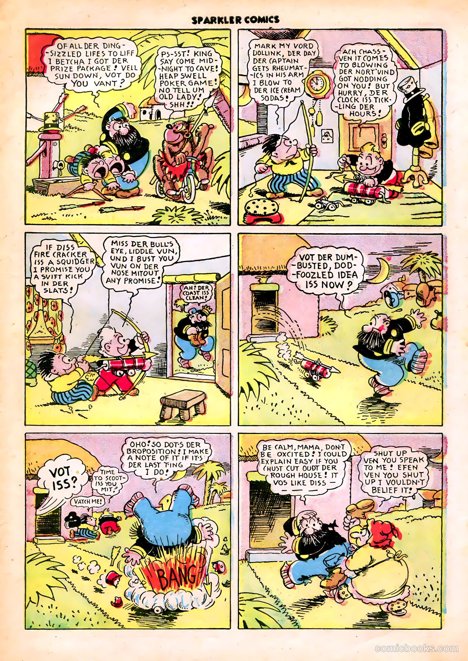 Sparkle Comics #26 (1952) — page 5 of 49