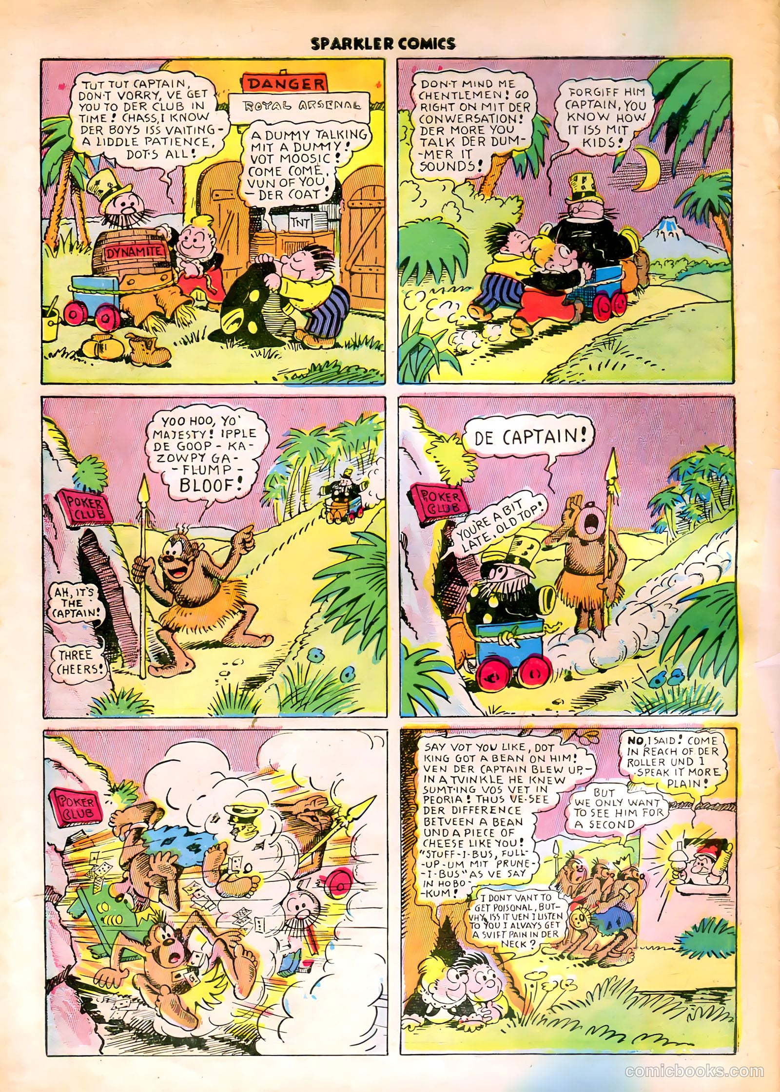 Sparkle Comics #26 (1952) — page 6 of 49