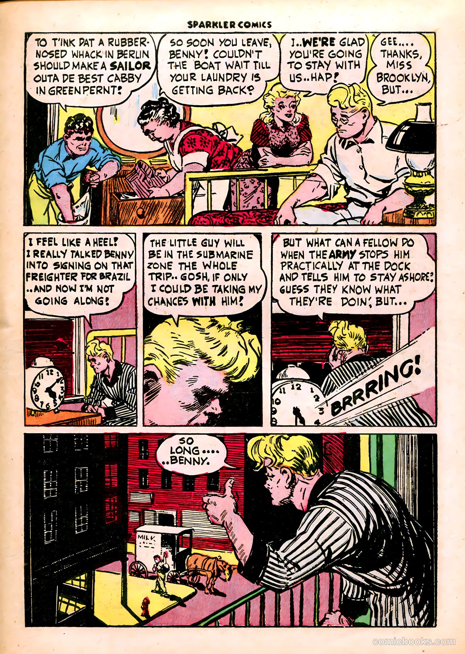 Sparkle Comics #26 (1952) — page 13 of 49